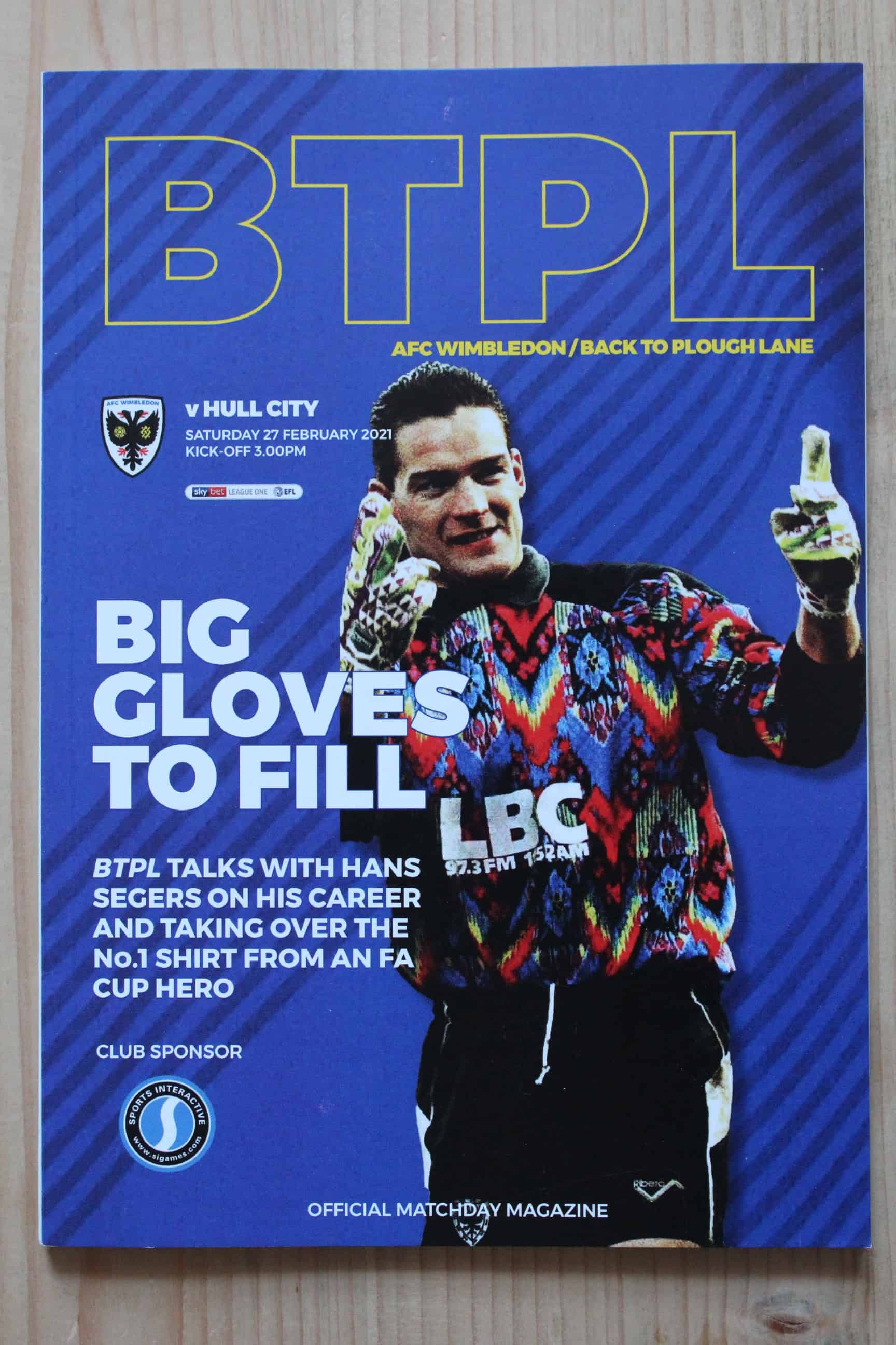AFC Wimbledon FC v Hull City FC