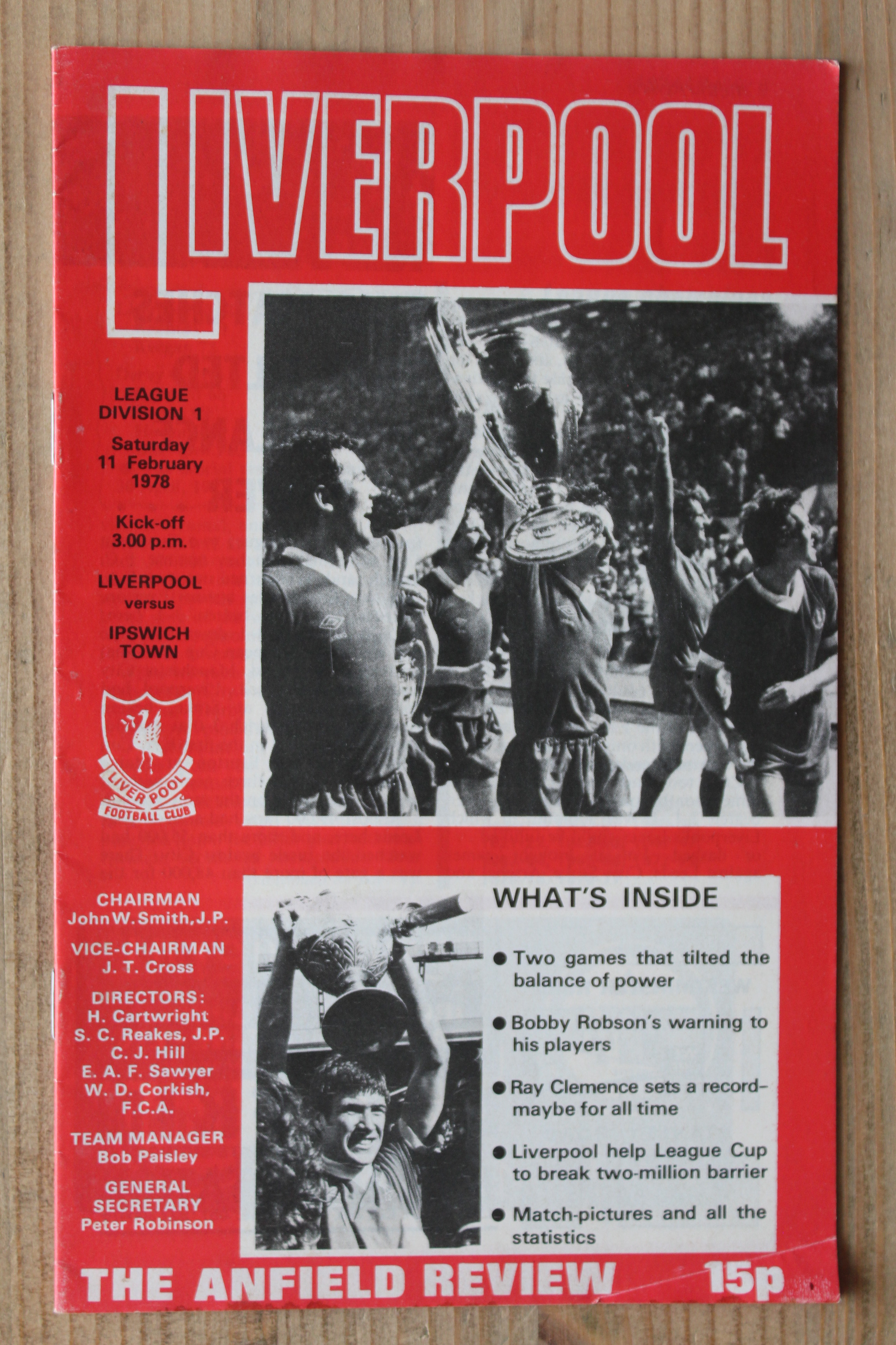Liverpool FC v Ipswich Town FC