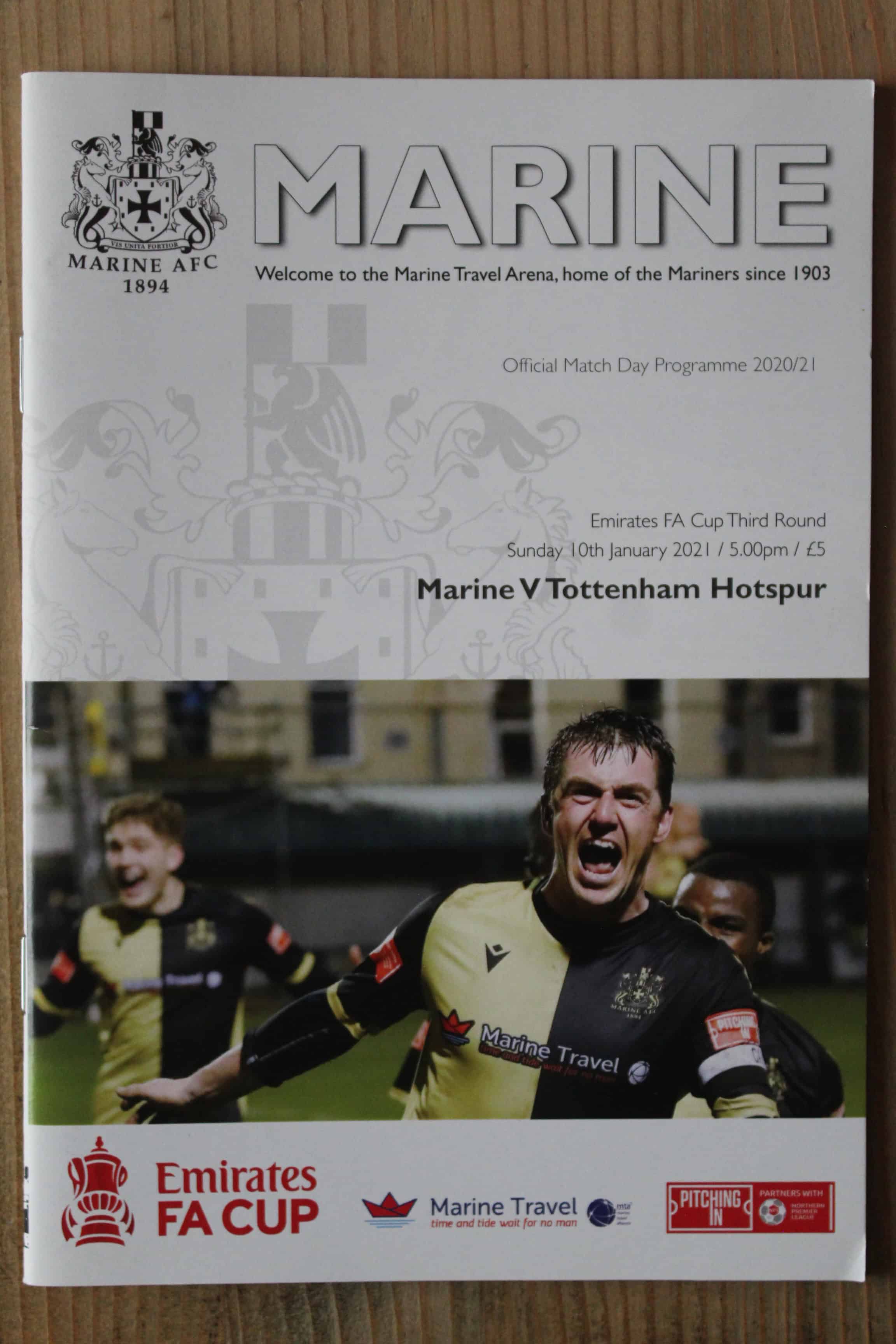 Marine v Tottenham Hotspur FC