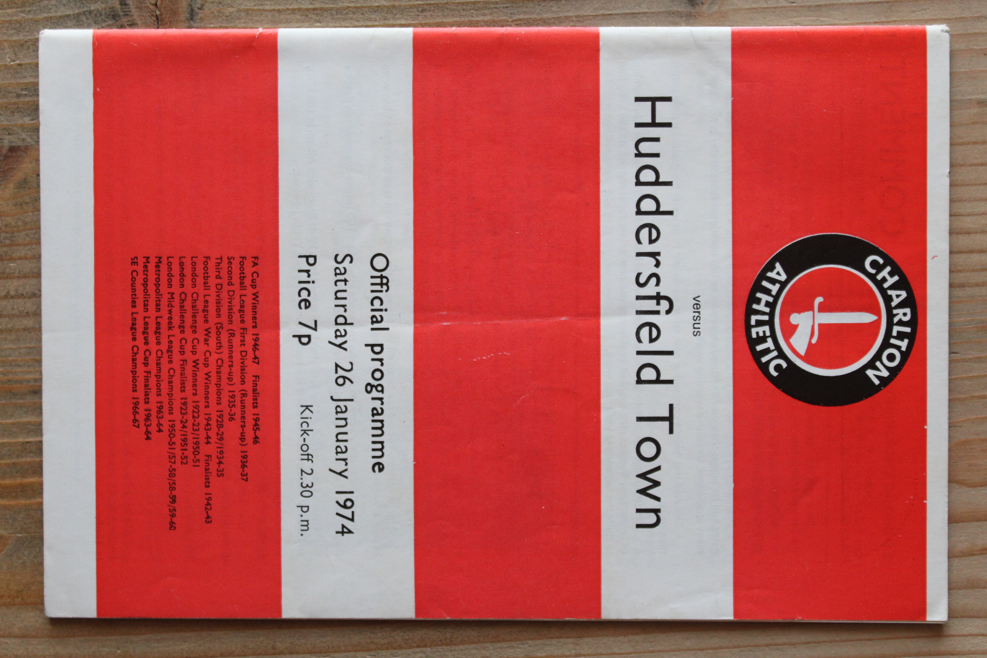 Charlton Athletic FC v Huddersfield Town FC