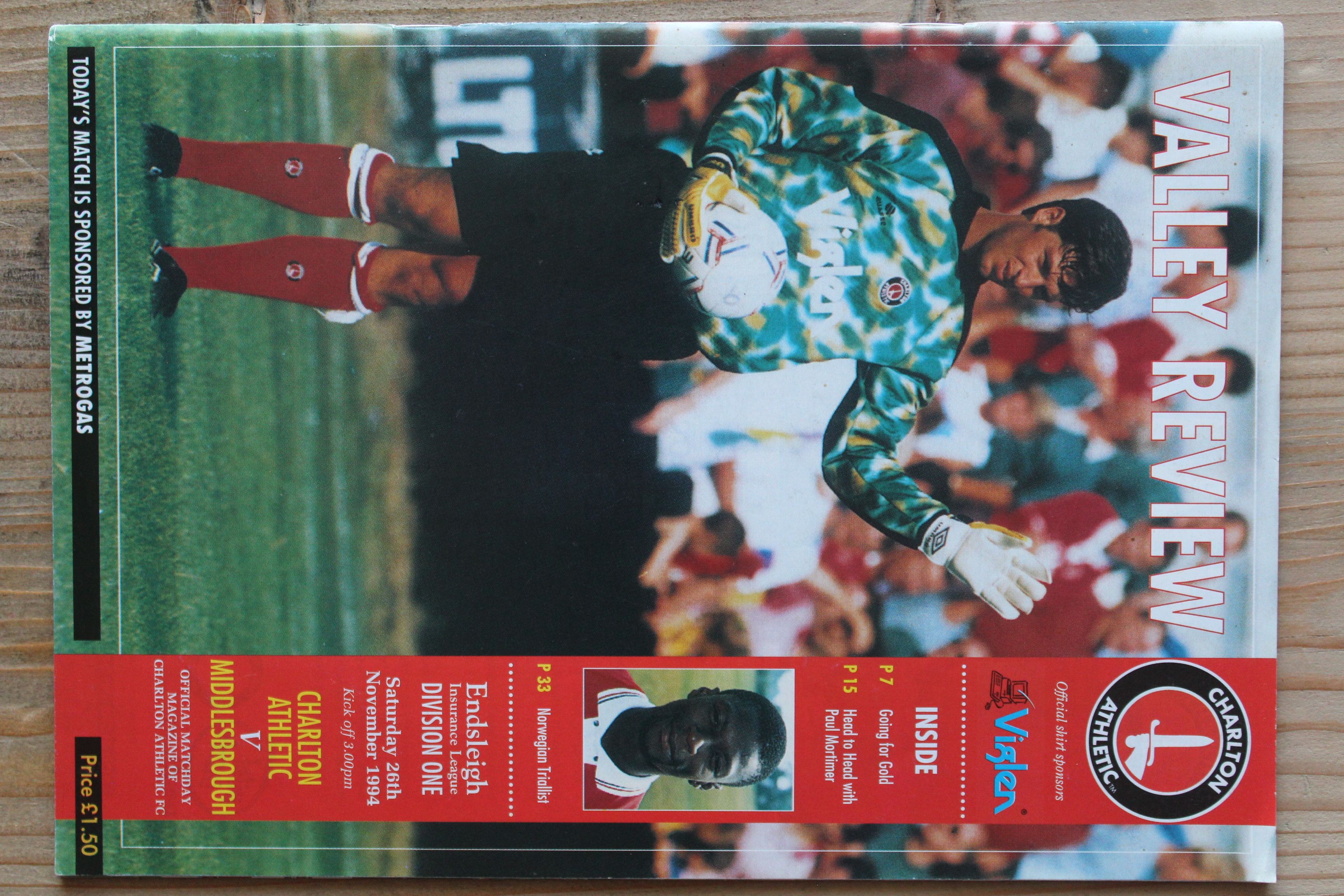 Charlton Athletic FC v Middlesbrough FC