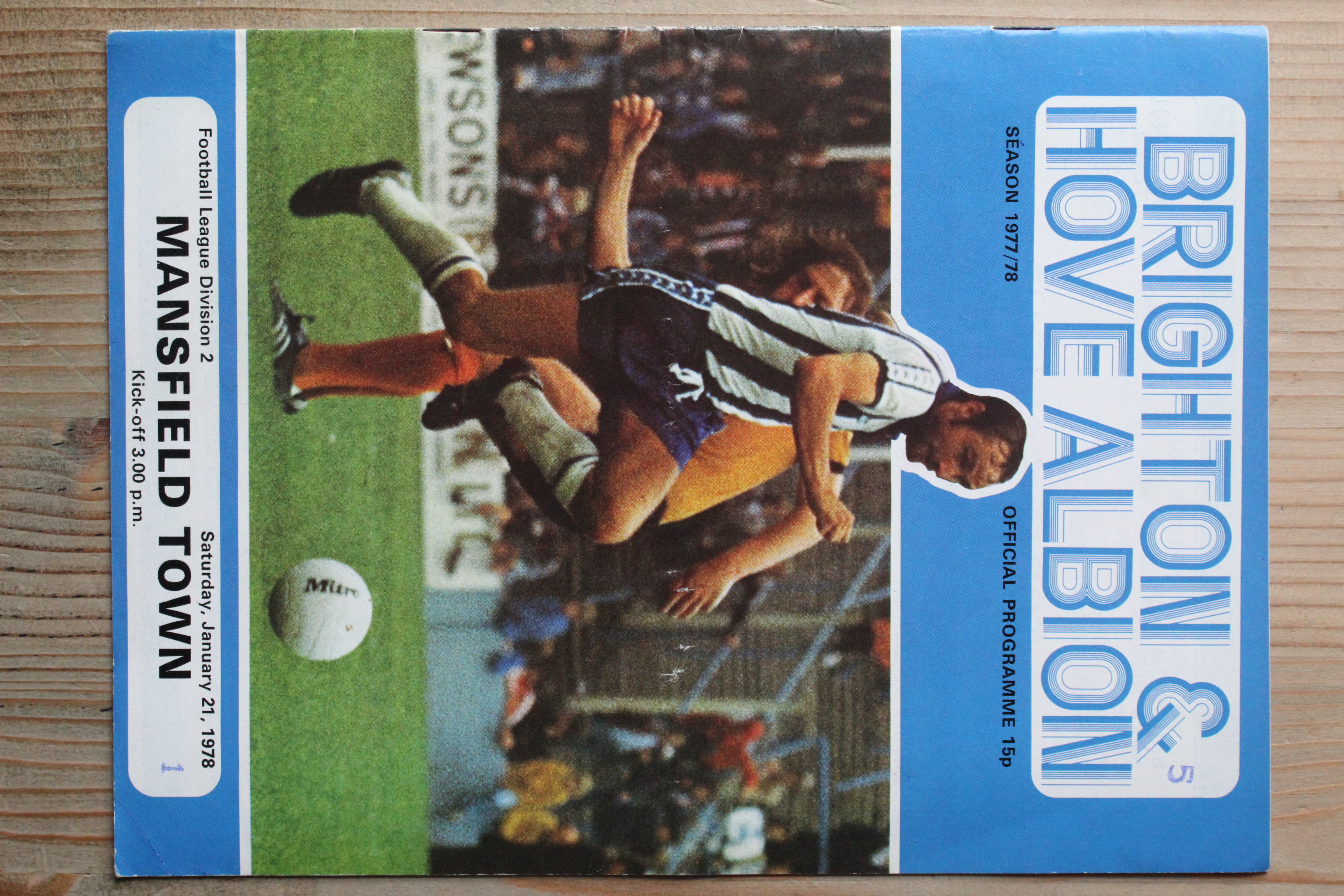 Brighton & Hove Albion FC v Mansfield Town FC