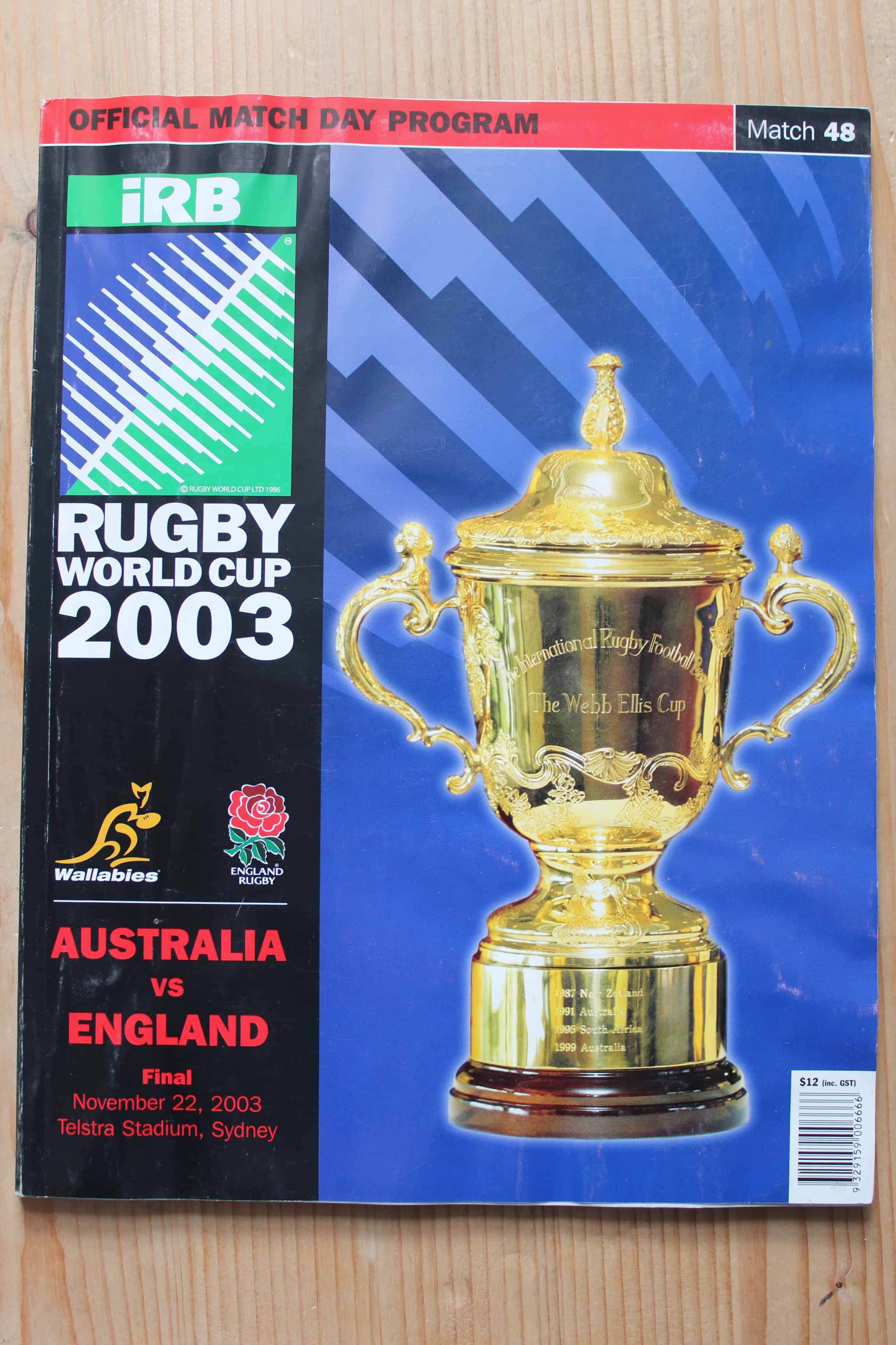 Australia (Rugby) v England (Rugby)