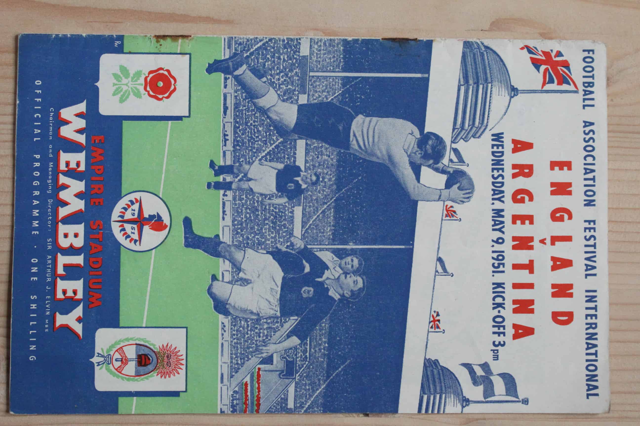England Football Programmes for Sale | Match Day Programmes