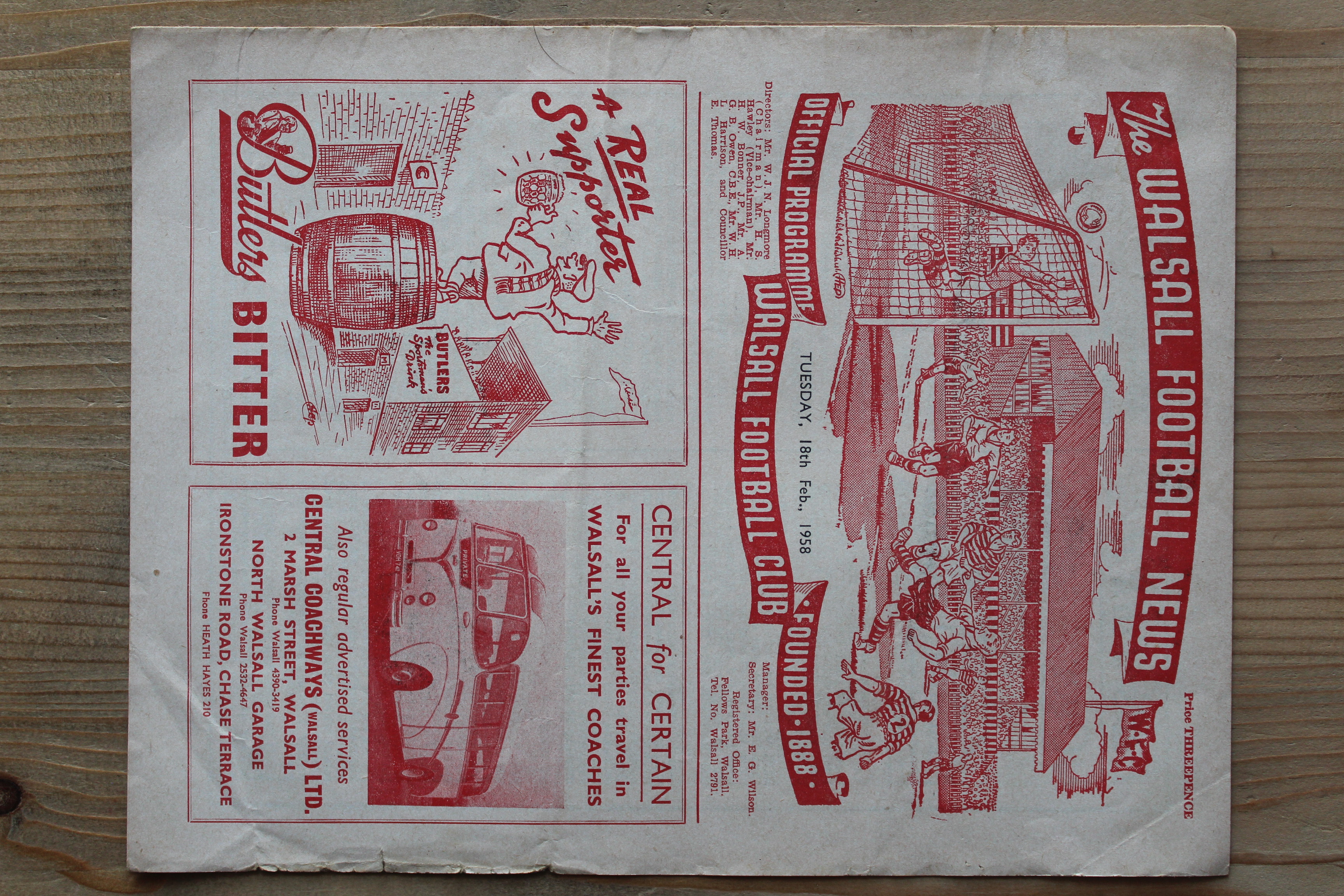 Walsall FC v Peterborough United FC