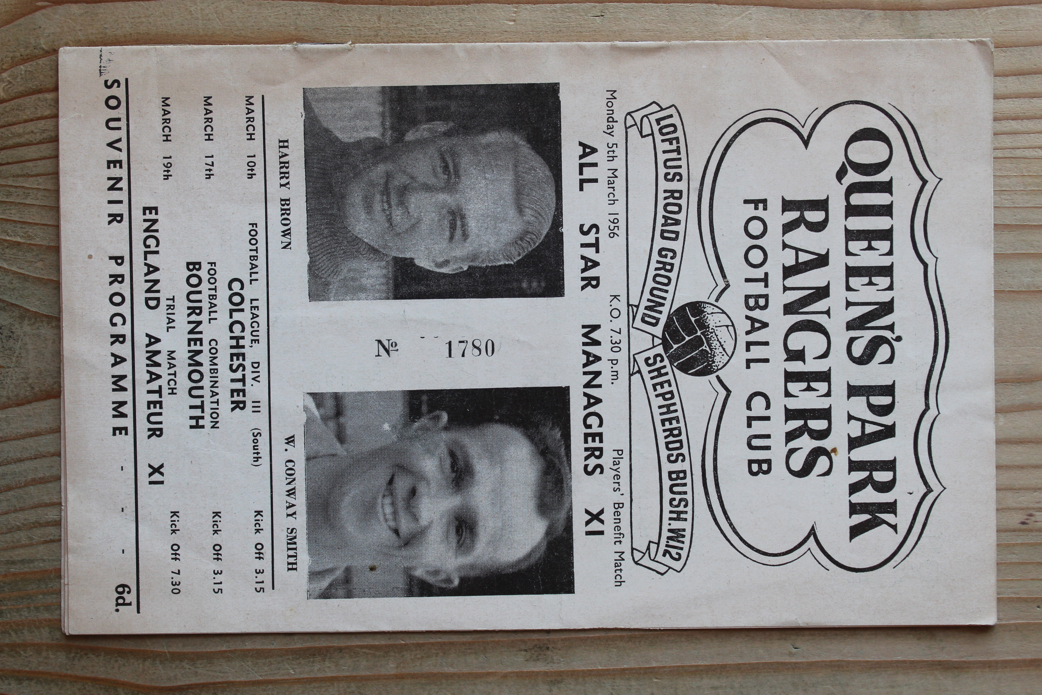 Queens Park Rangers FC v All Star Managers XI