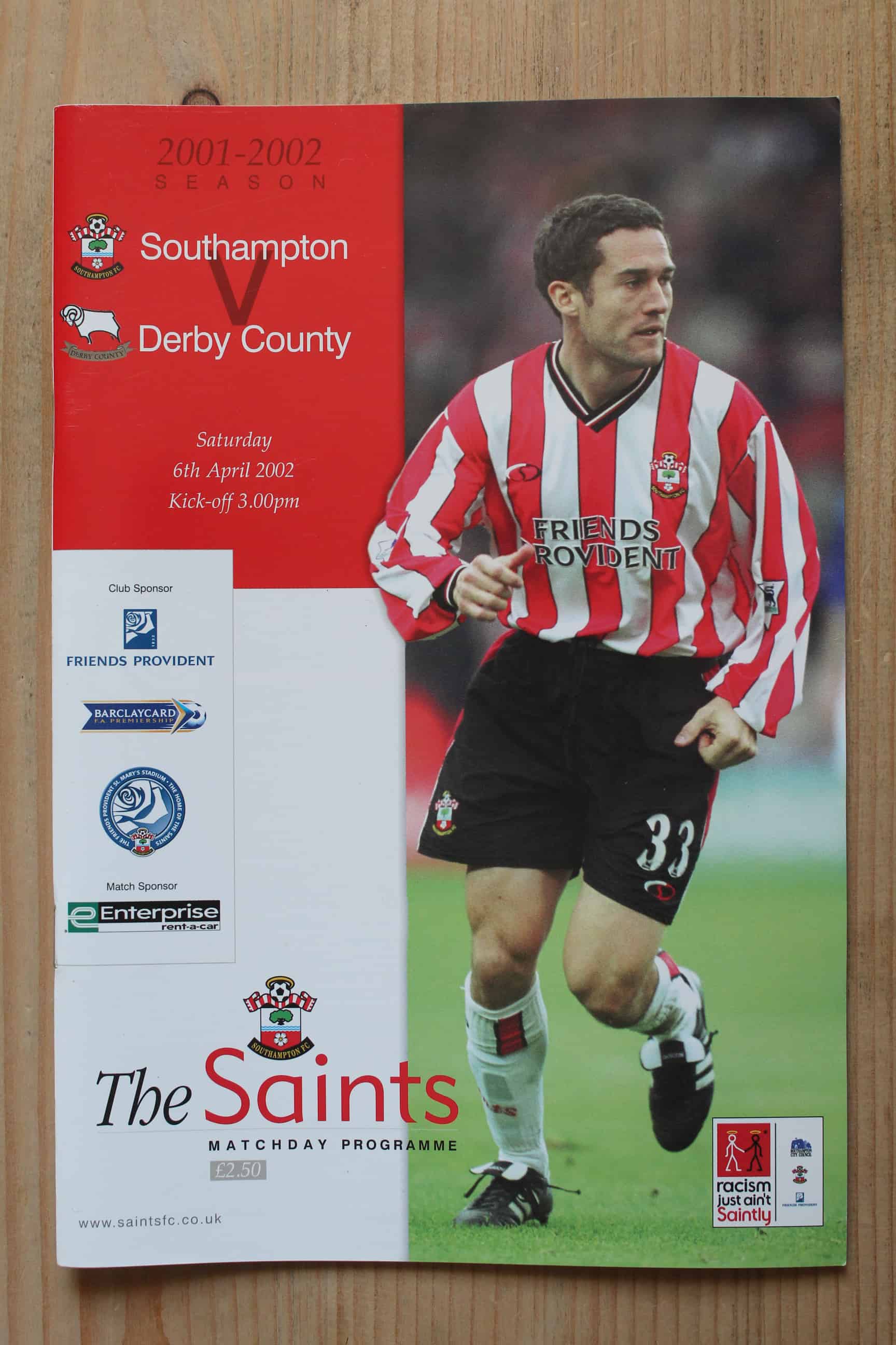 Southampton FC v Derby County FC