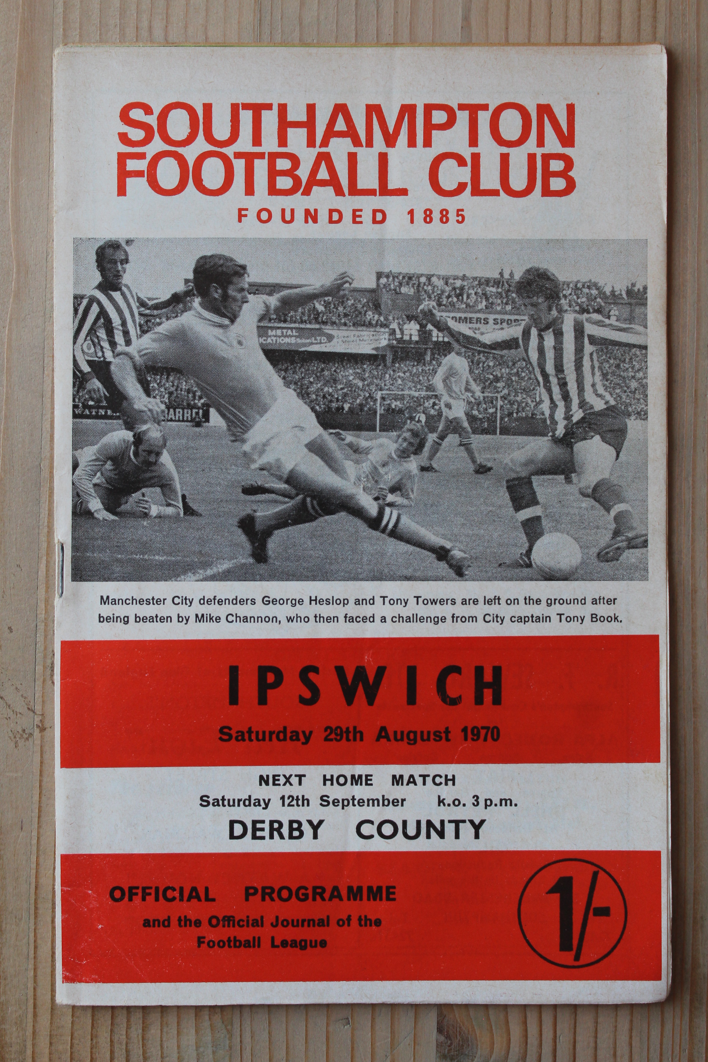 Southampton FC v Ipswich Town FC