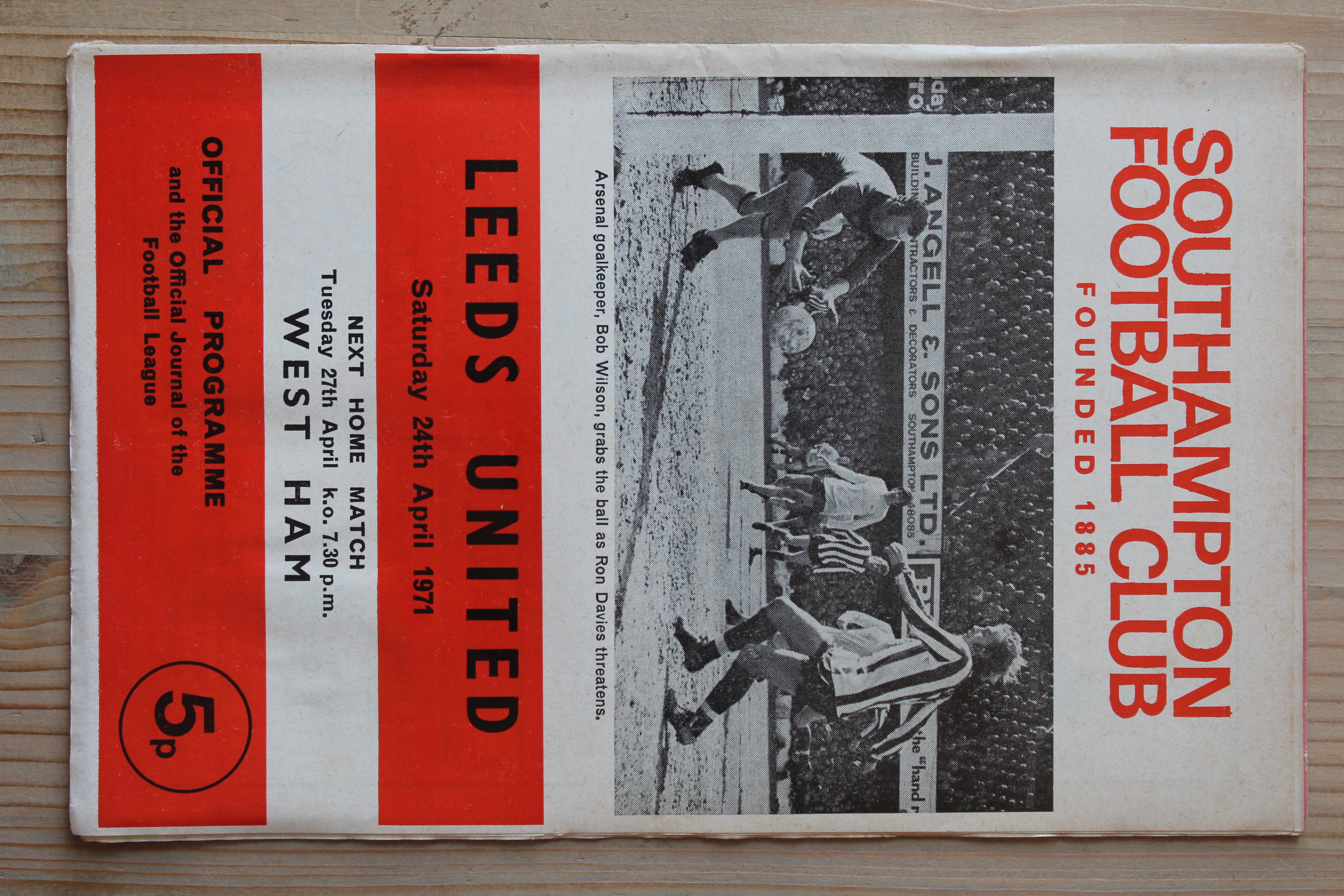 Southampton FC v Leeds United FC