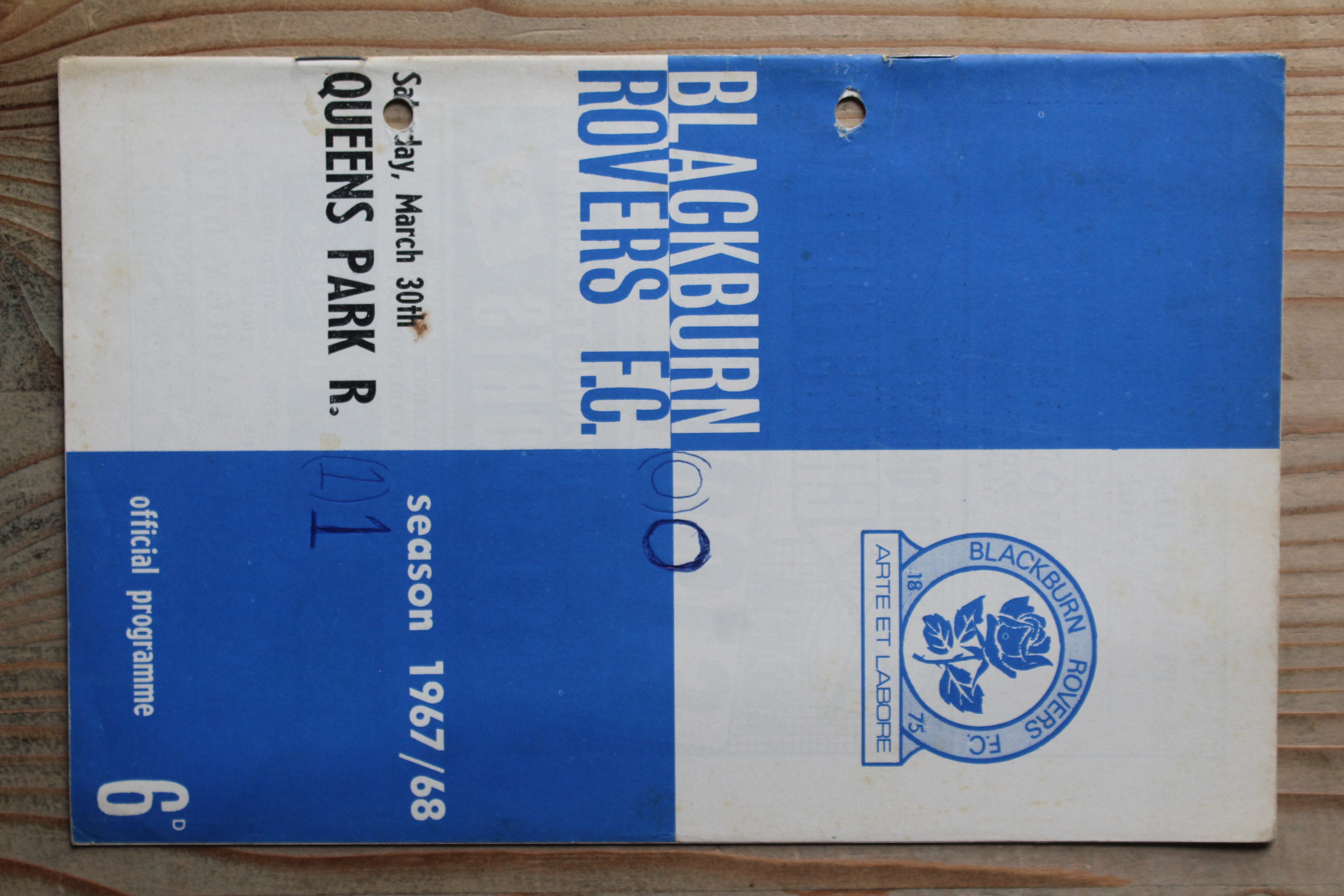 Blackburn Rovers FC v Queens Park Rangers FC
