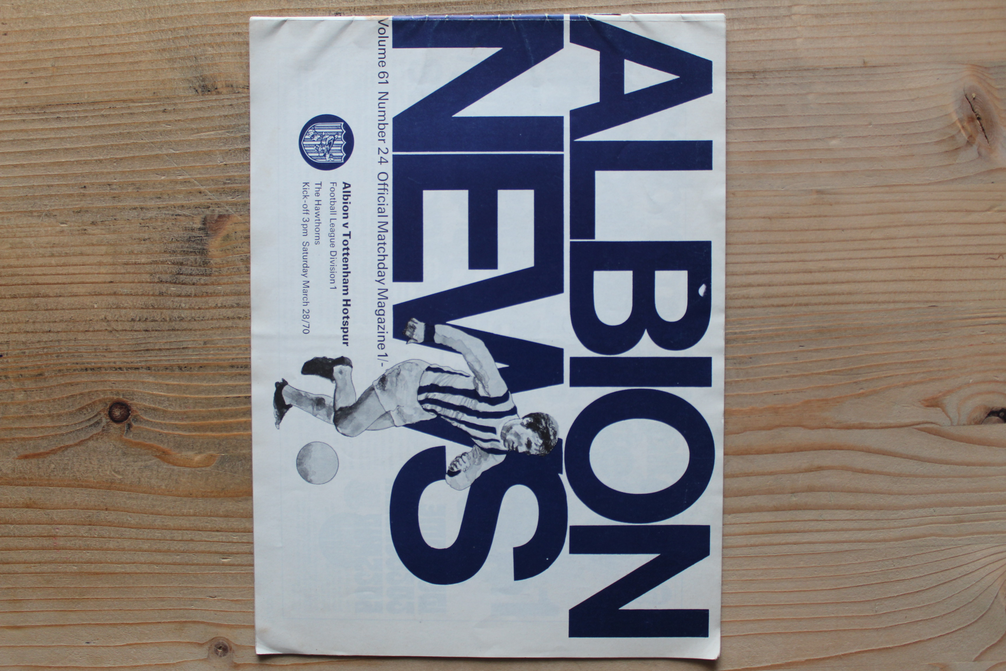 West Bromwich Albion FC  v Tottenham Hotspur FC