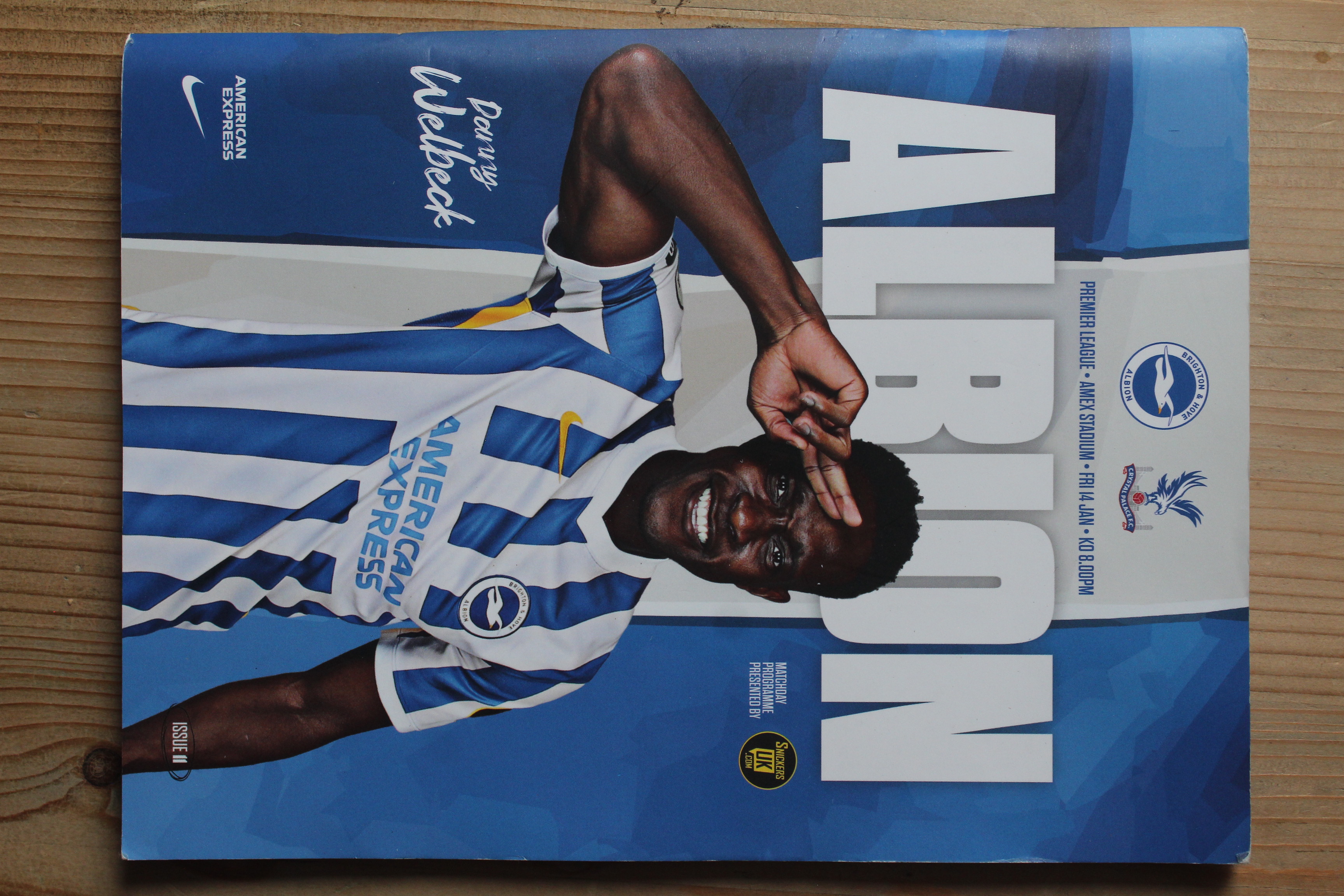 Brighton & Hove Albion FC v Crystal Palace FC
