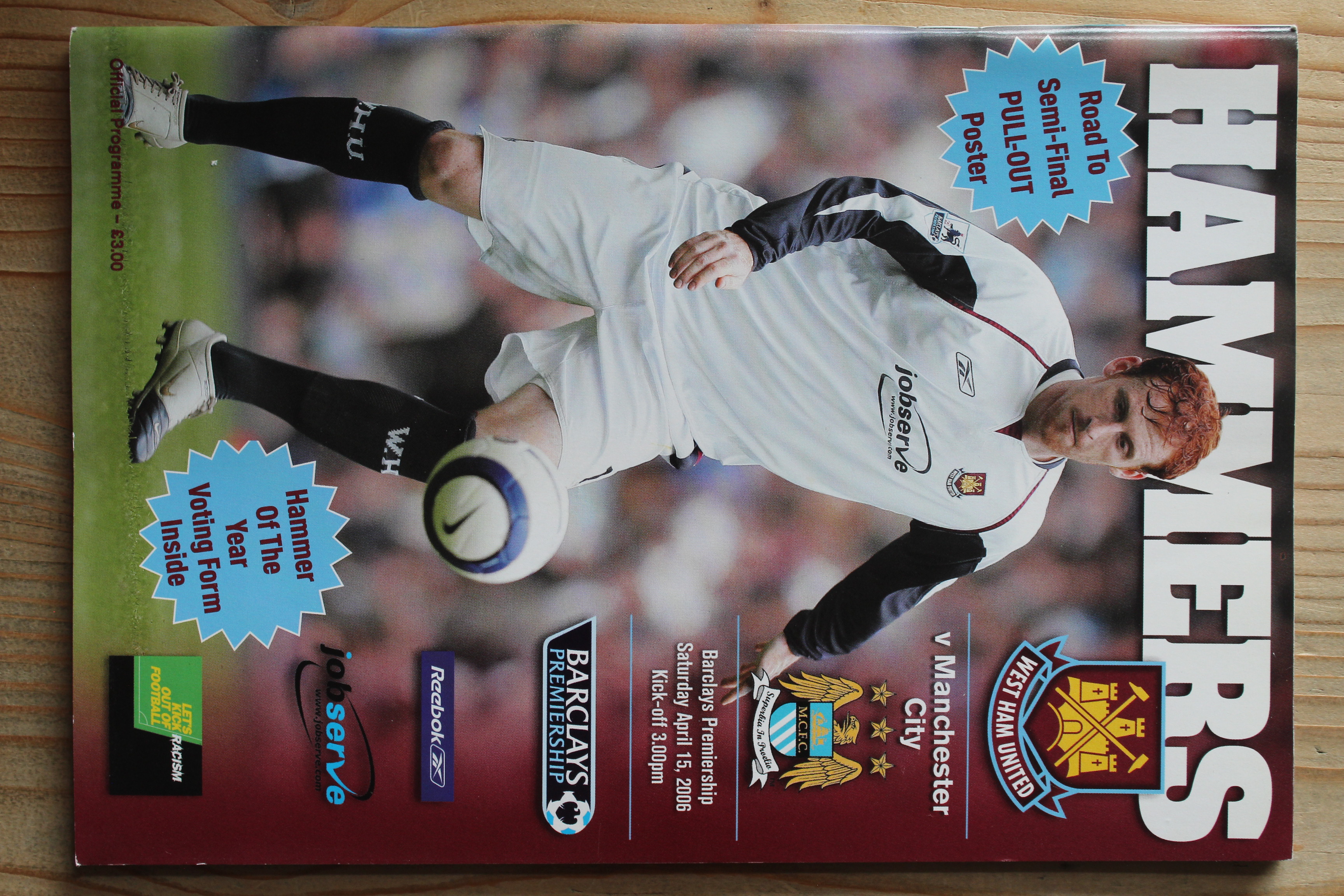 West Ham United FC v Manchester City FC