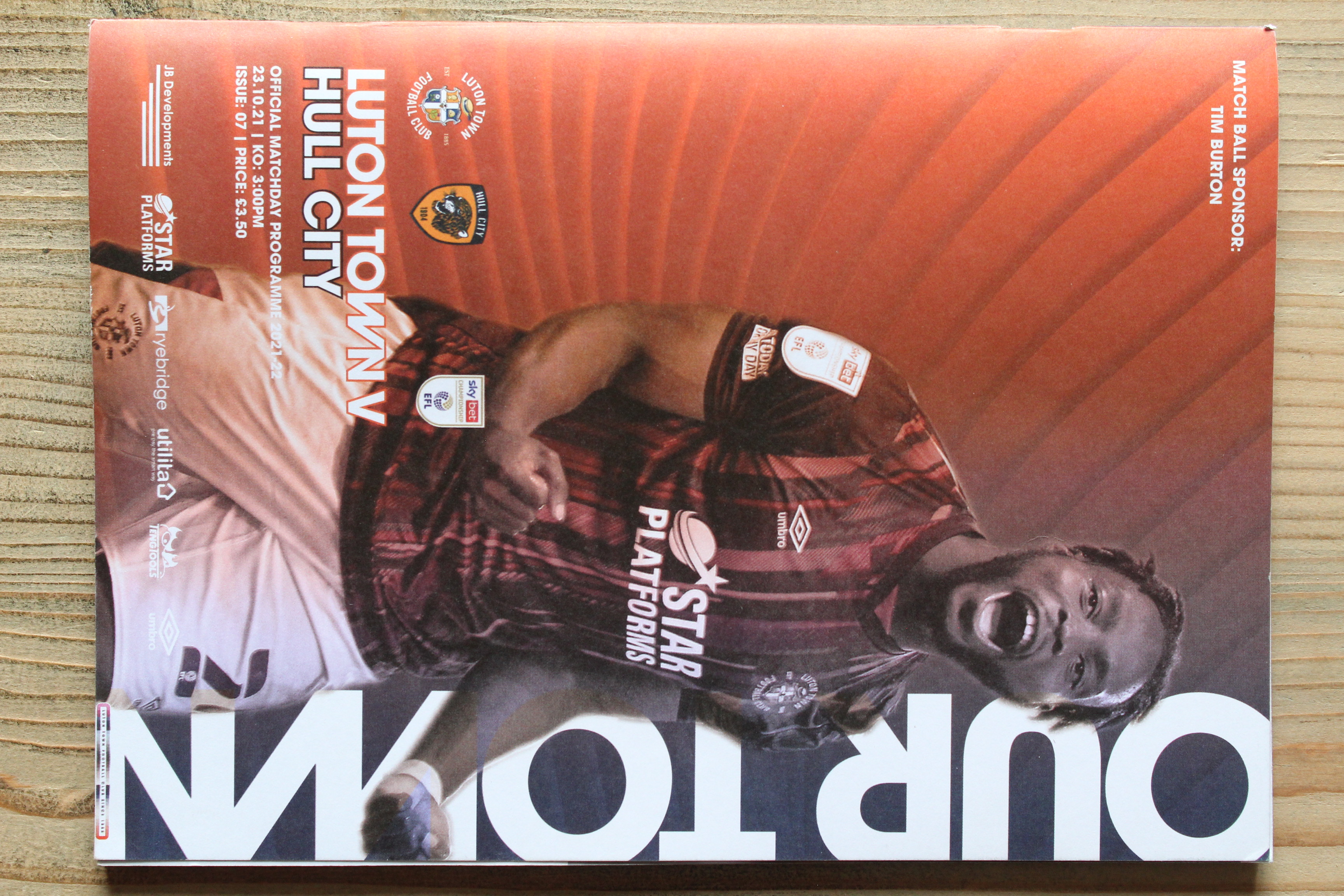 Luton Town FC v Hull City FC