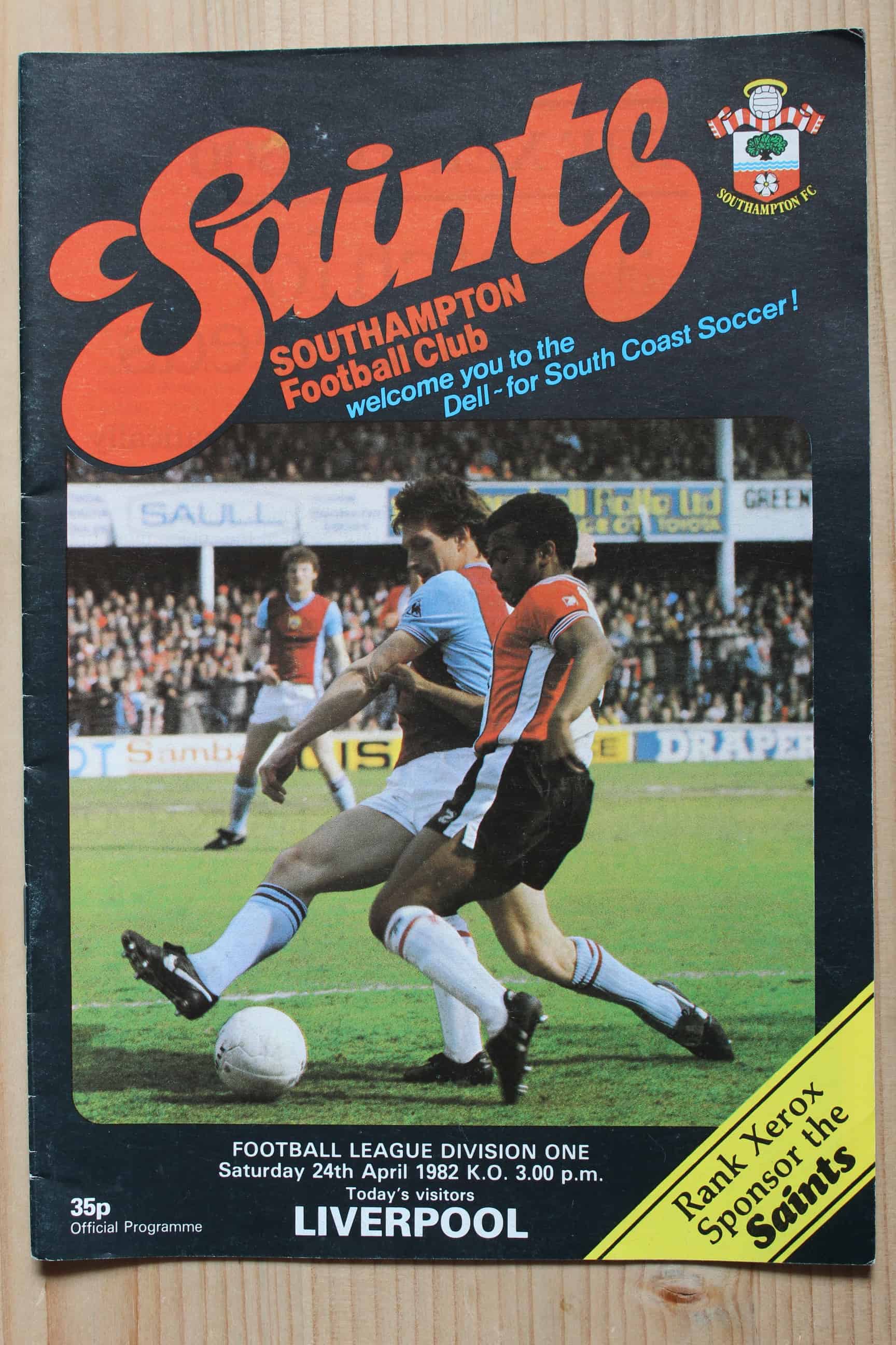 Southampton FC v Liverpool FC