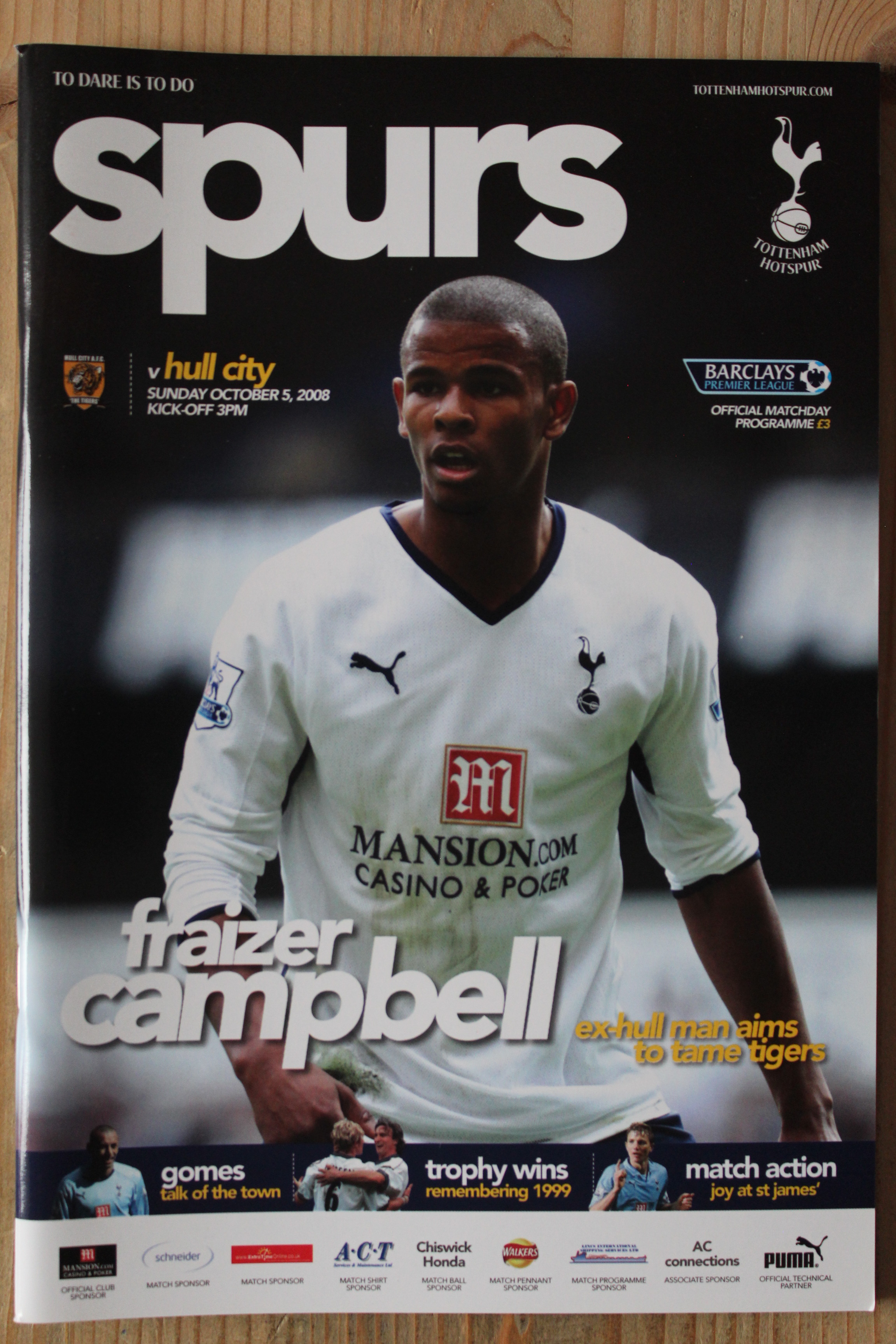 Tottenham Hotspur FC v Hull City FC