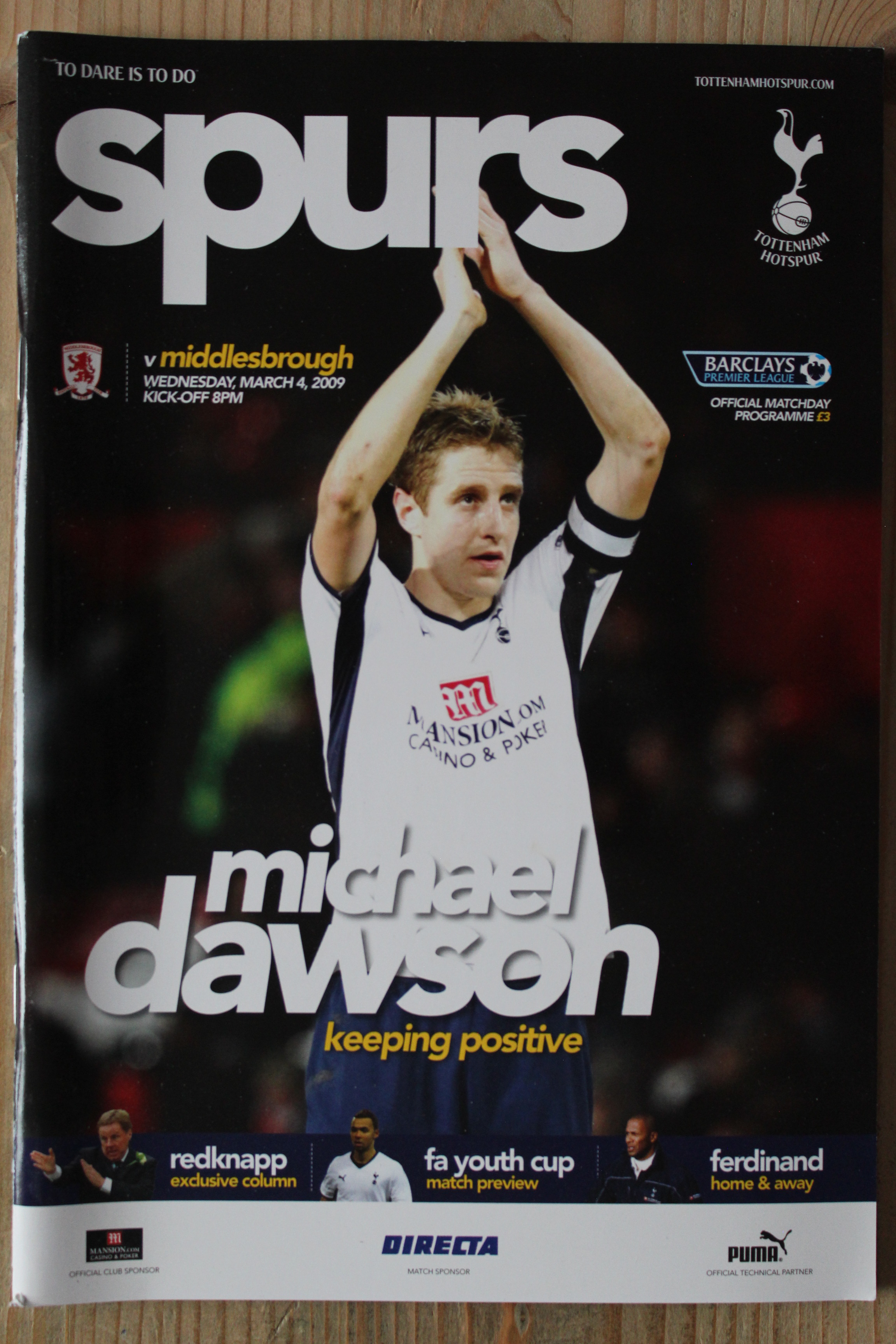 Tottenham Hotspur FC v Middlesbrough FC