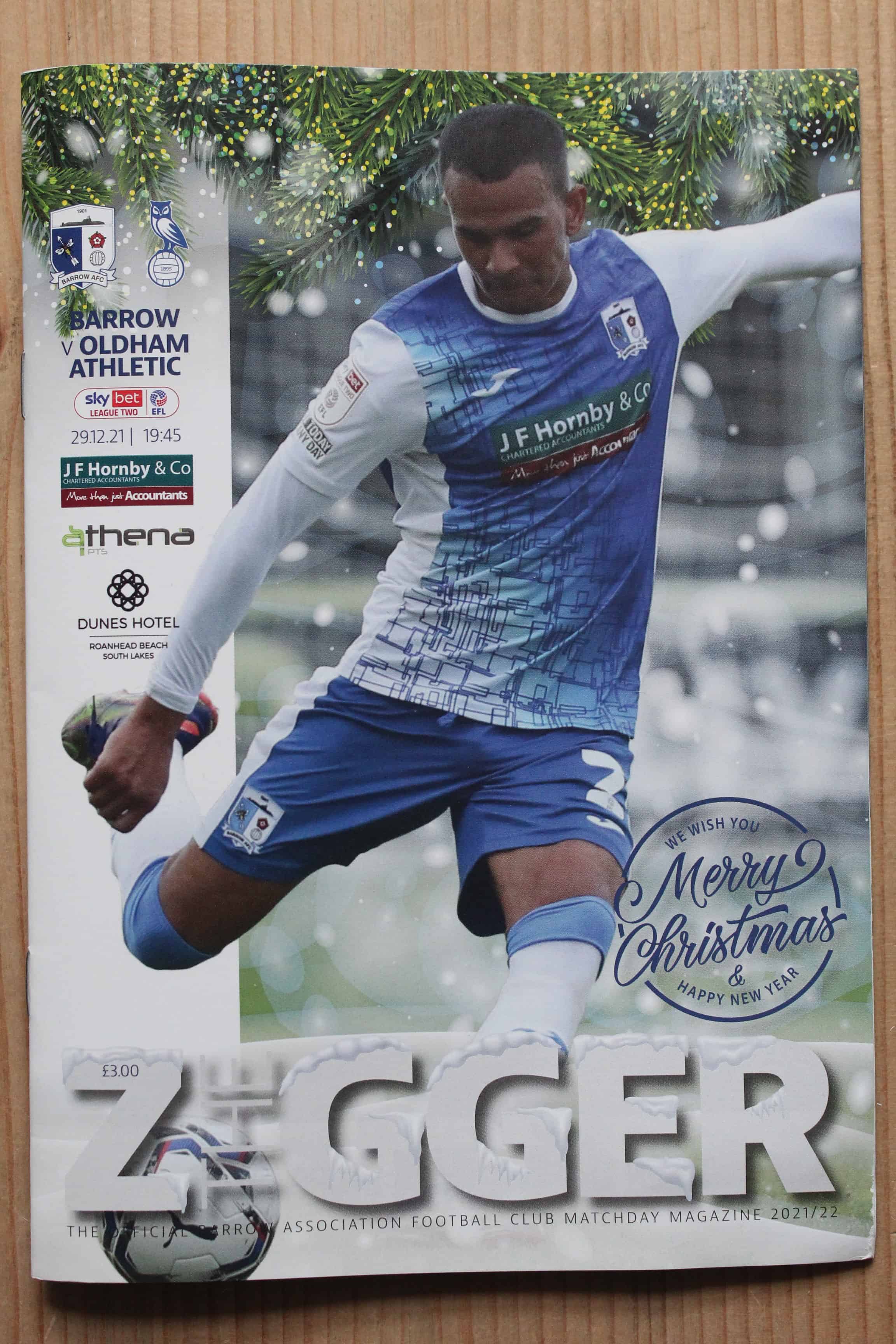 Barrow AFC v Oldham Athletic FC