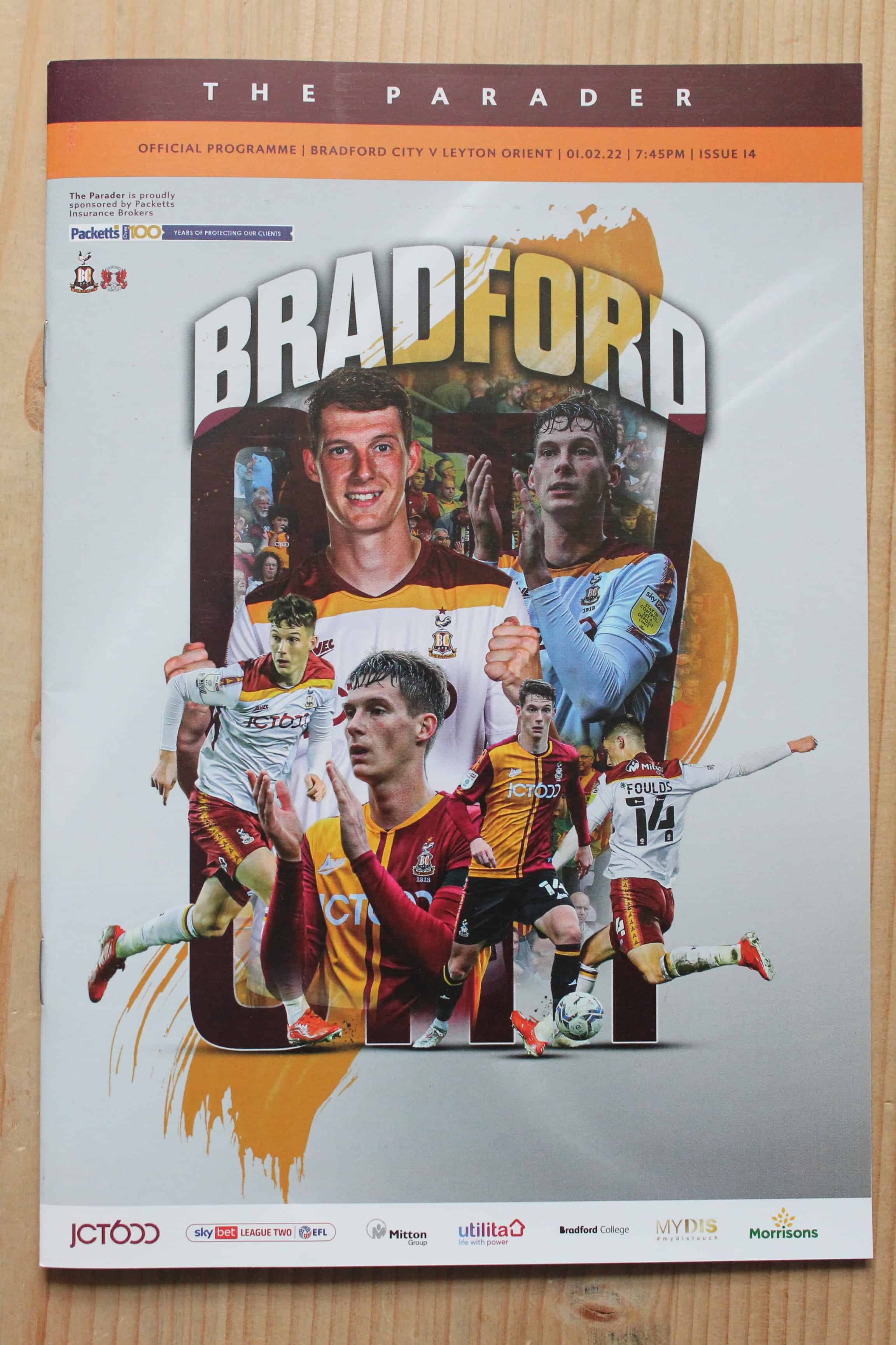 Bradford City FC v Leyton Orient FC