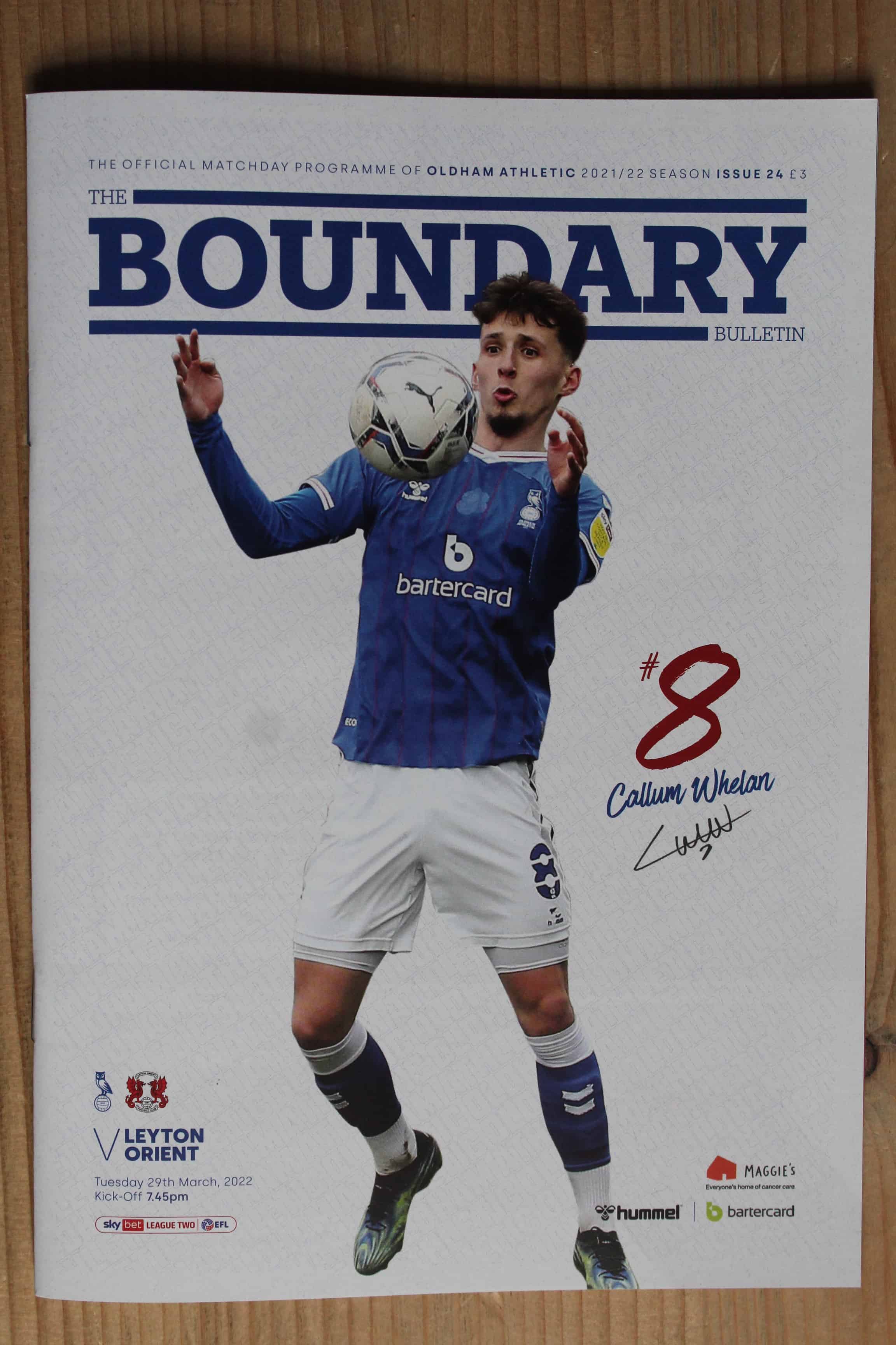 Oldham Athletic FC v Leyton Orient FC
