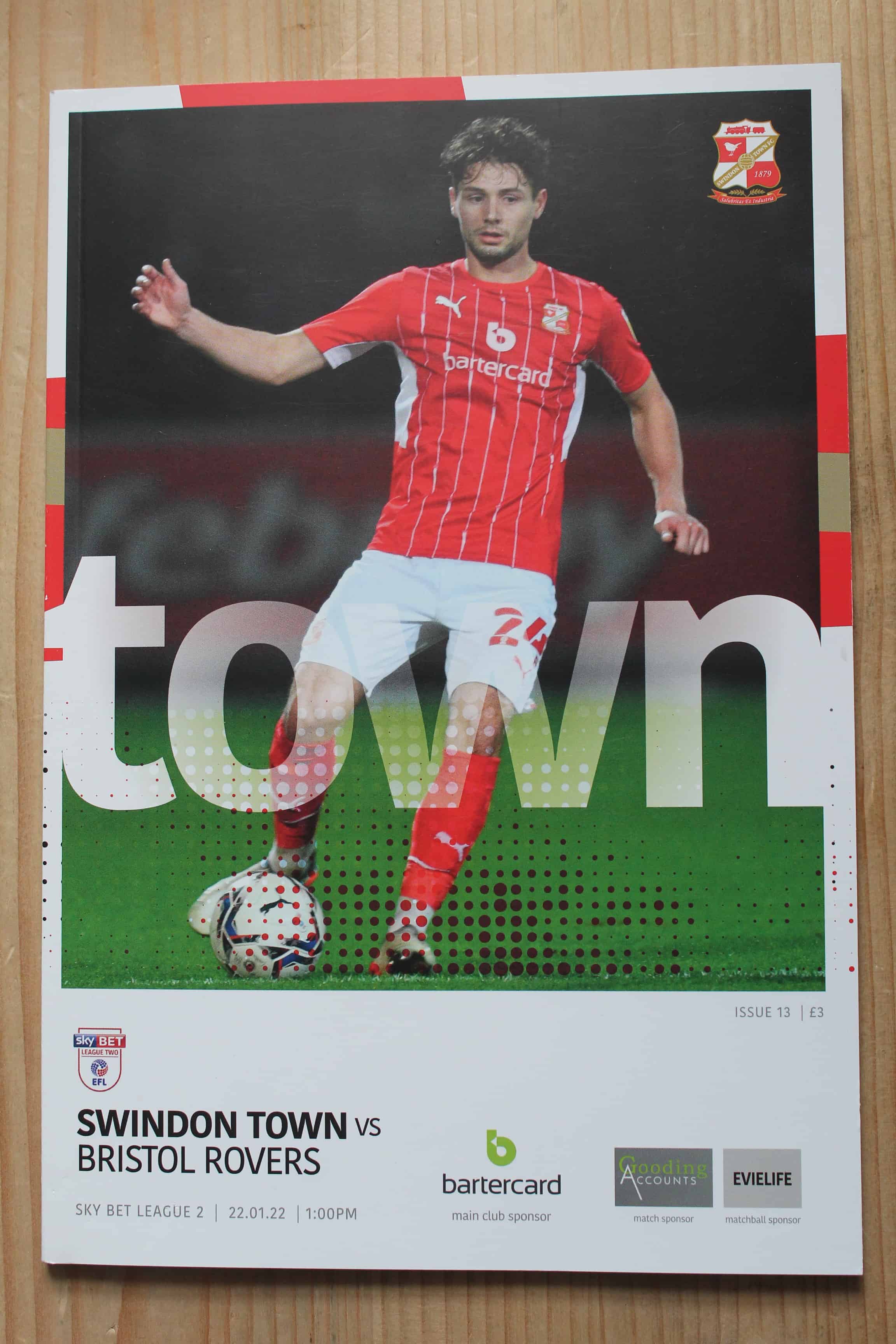 Swindon Town FC v Bristol Rovers FC