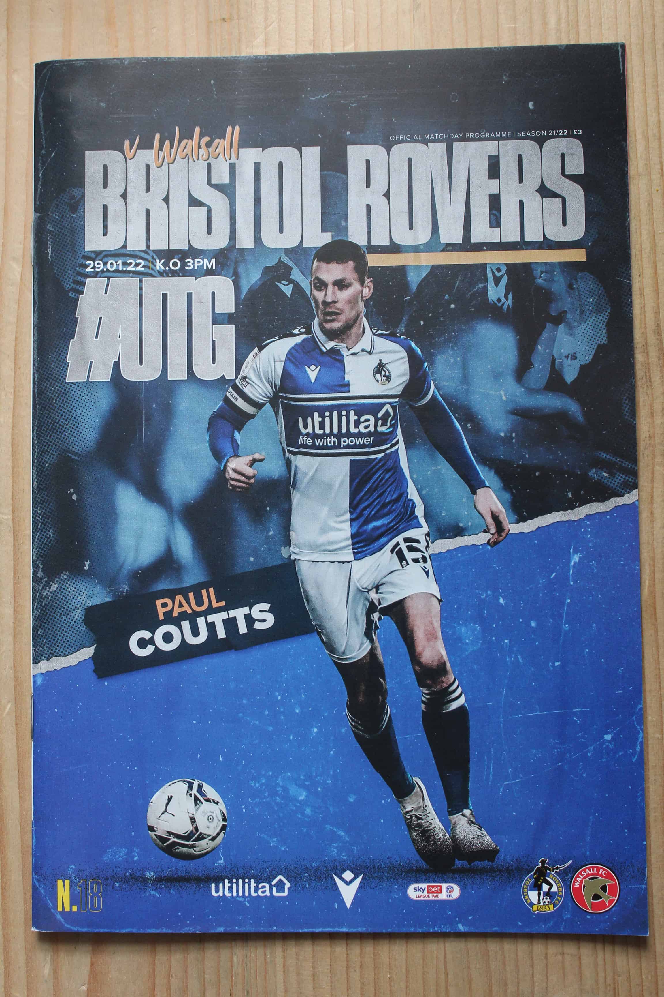 Bristol Rovers FC v Walsall FC