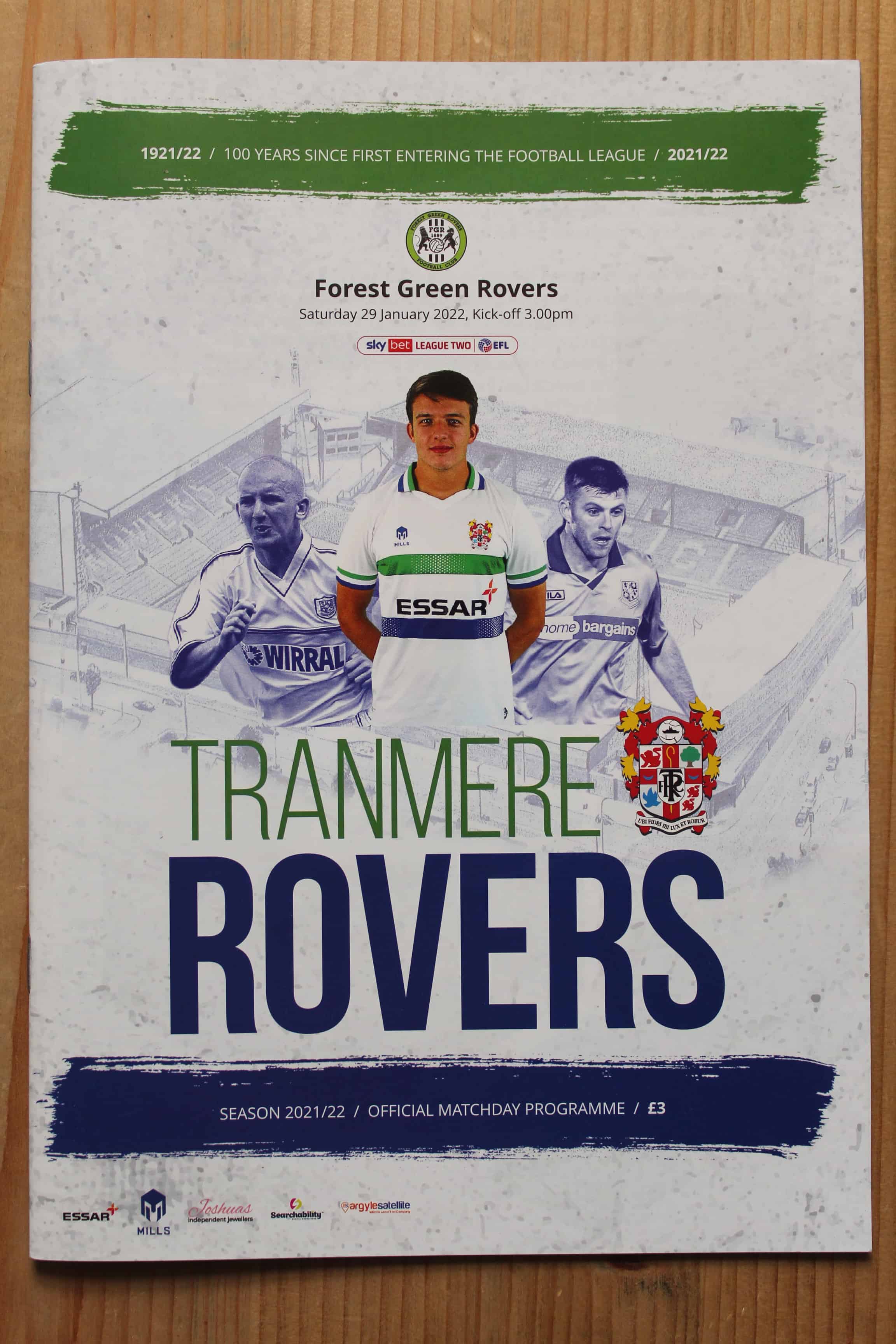 Tranmere Rovers FC v Forest Green Rovers