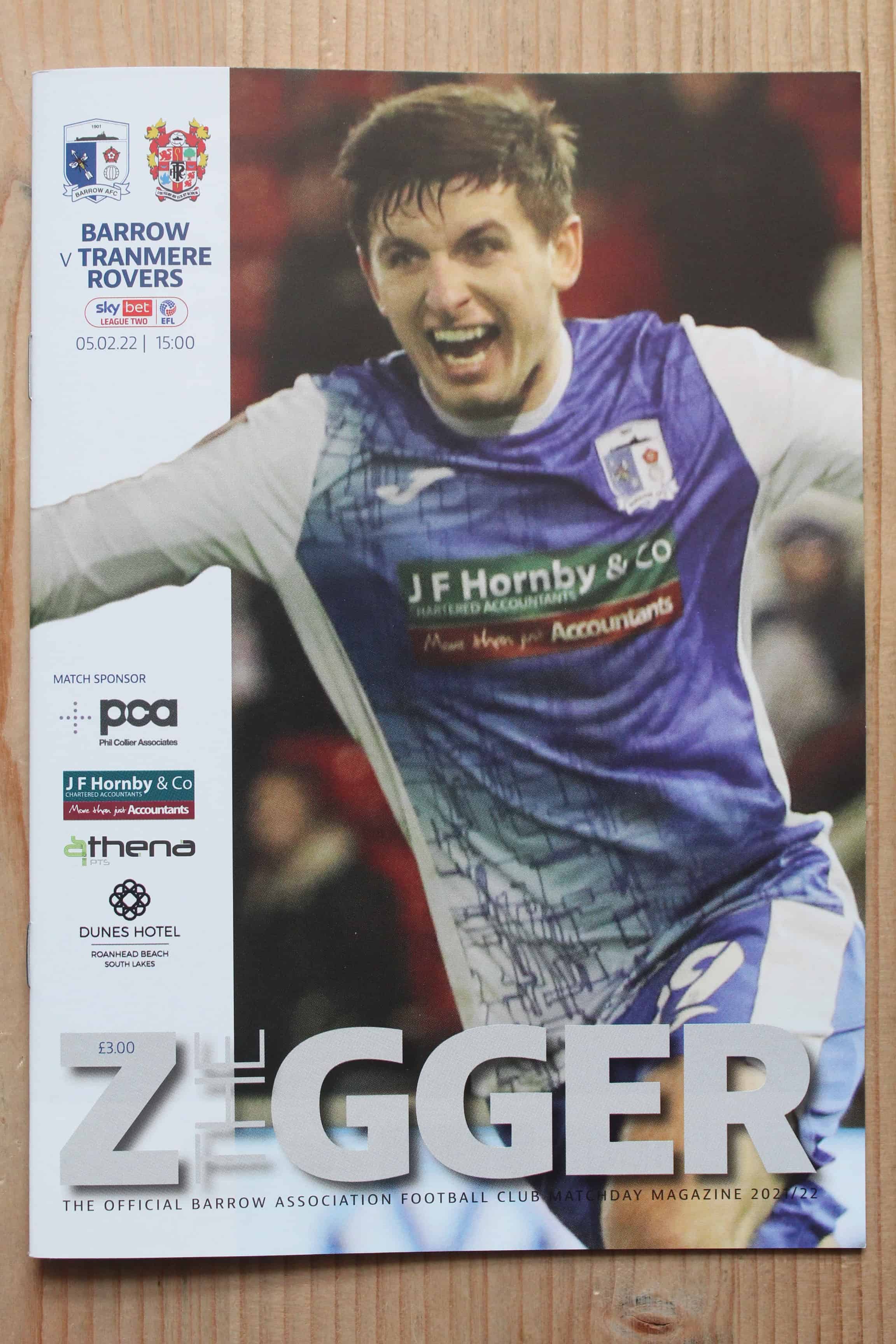 Barrow AFC v Tranmere Rovers FC
