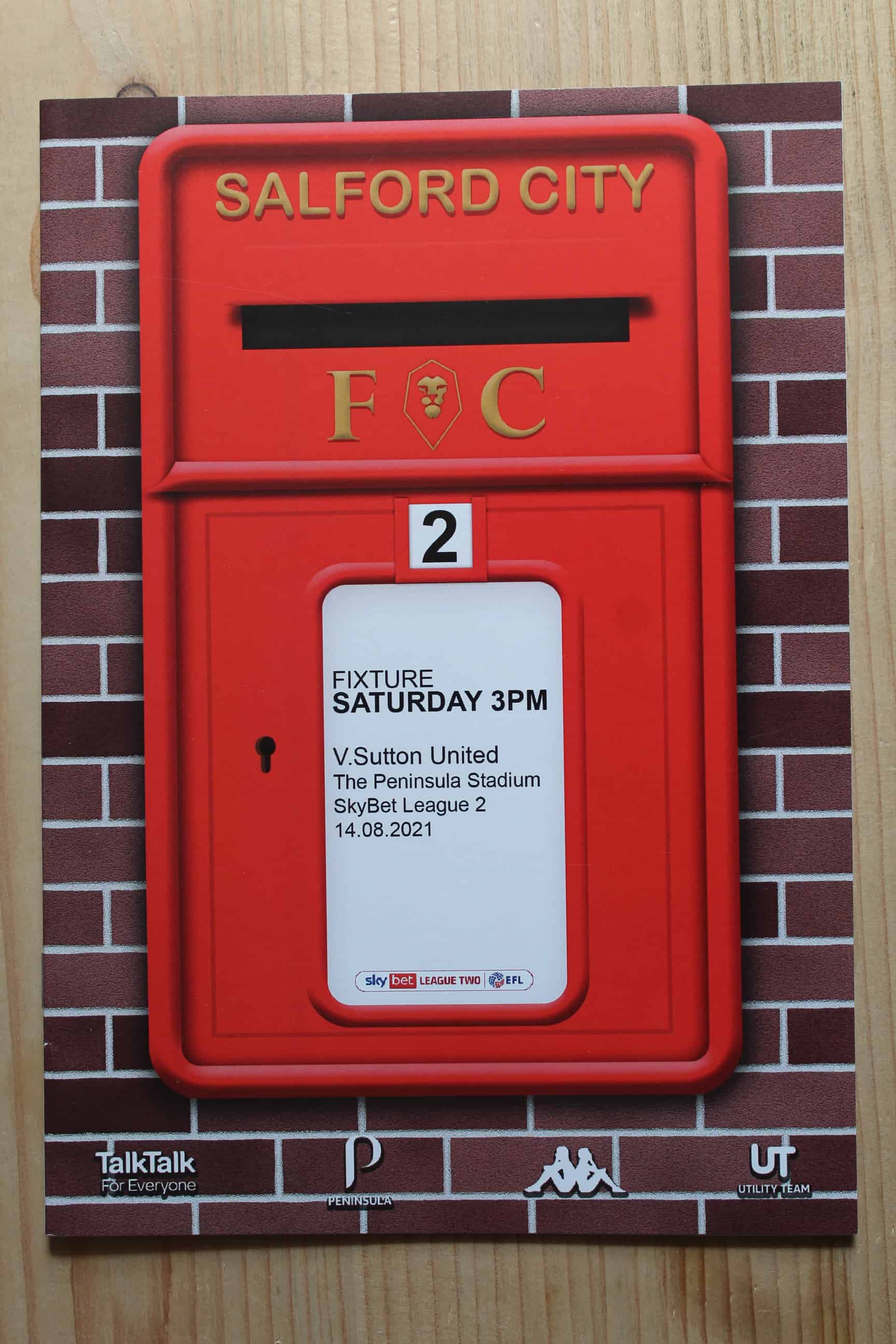 Salford City v Sutton United