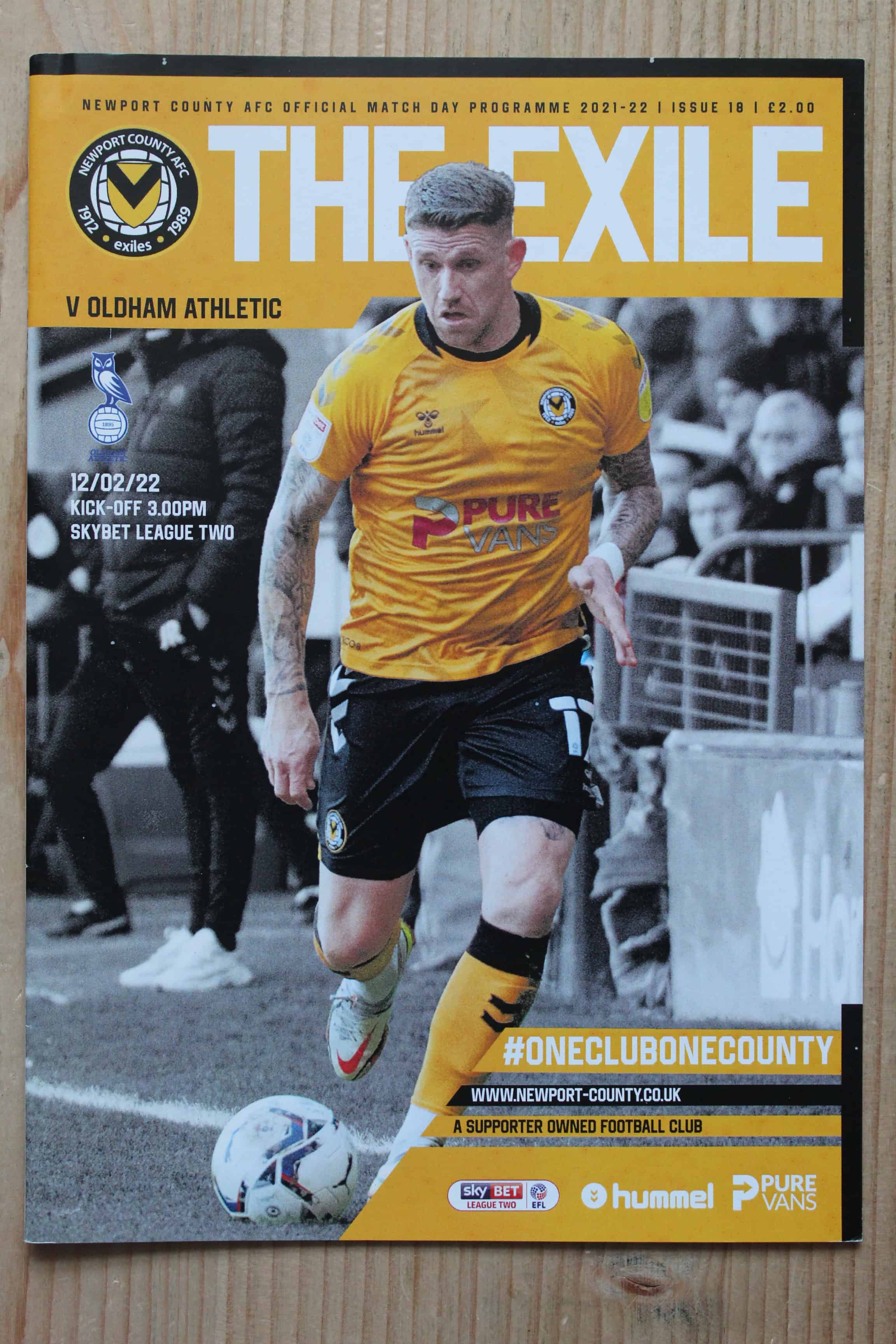 Newport County AFC v Oldham Athletic FC