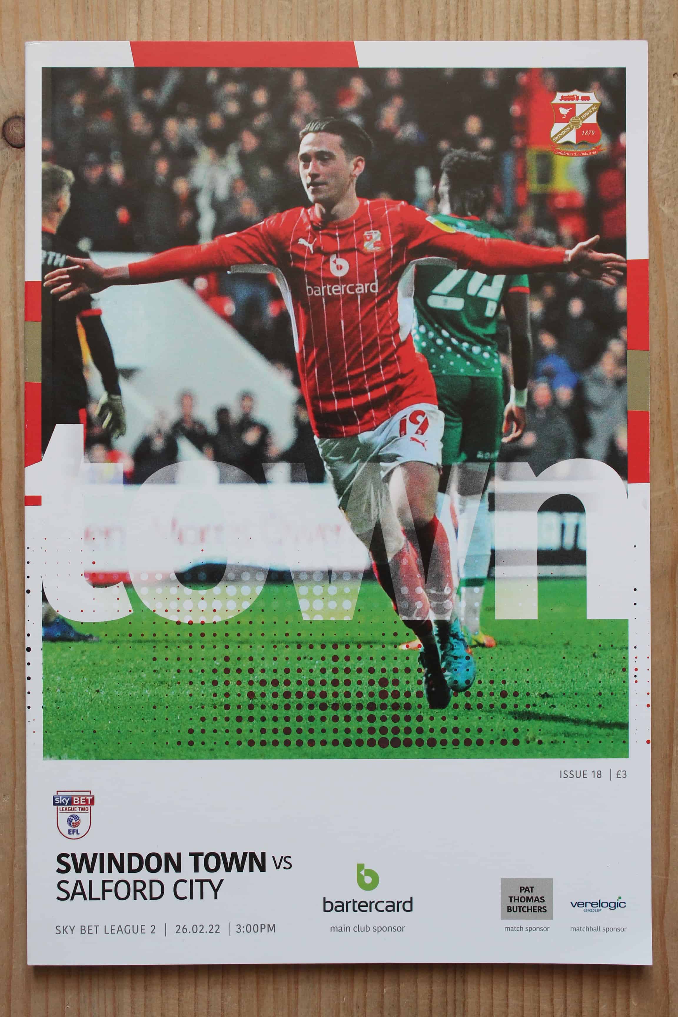 Swindon Town FC v Salford City