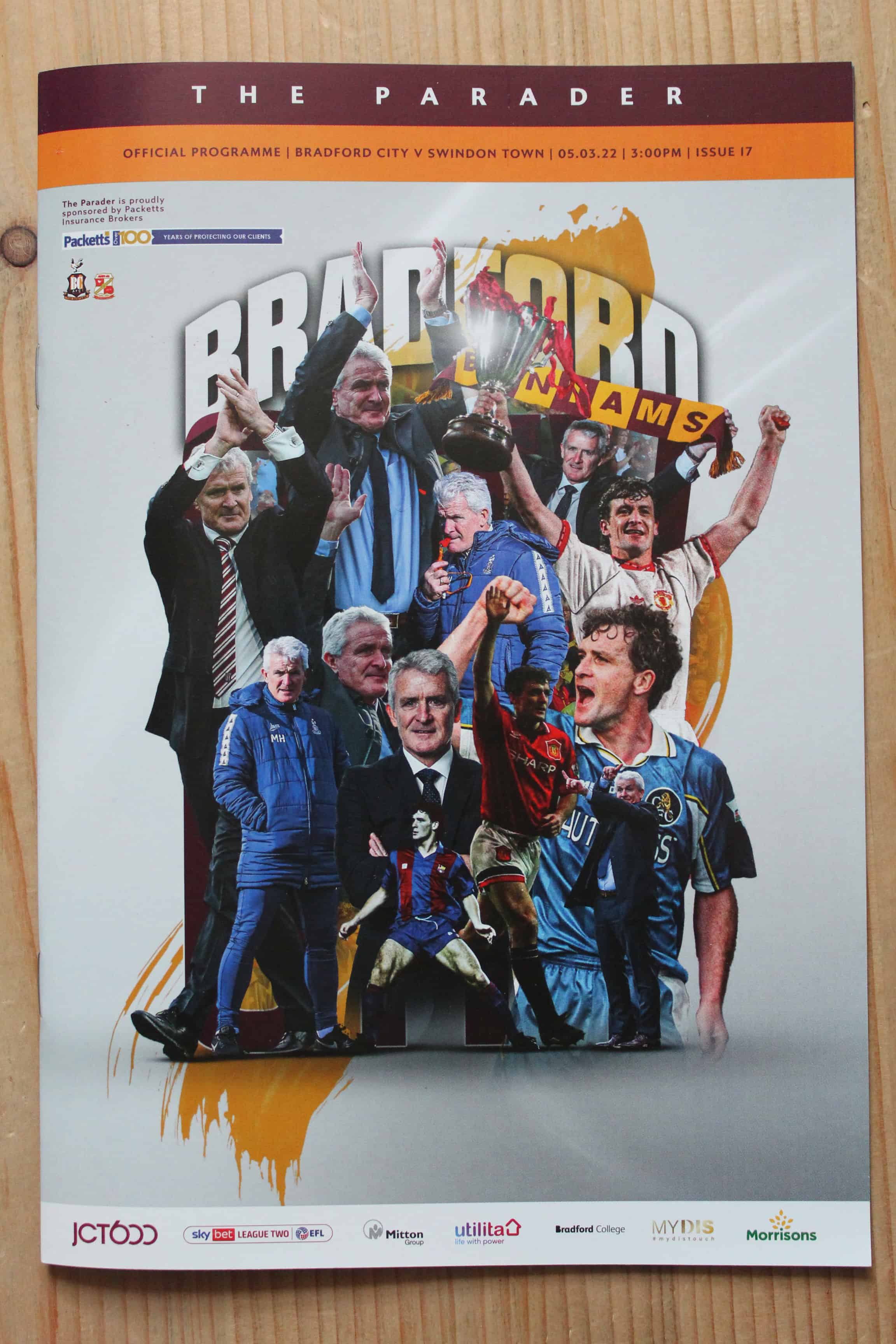 Bradford City FC v Swindon Town FC