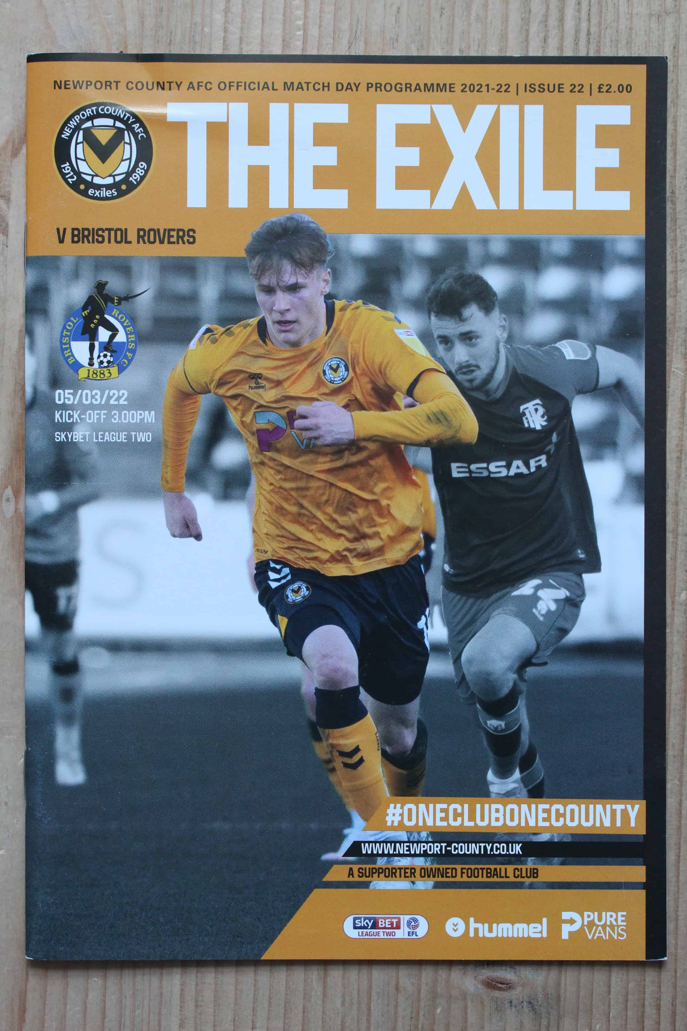 Newport County AFC v Bristol Rovers FC