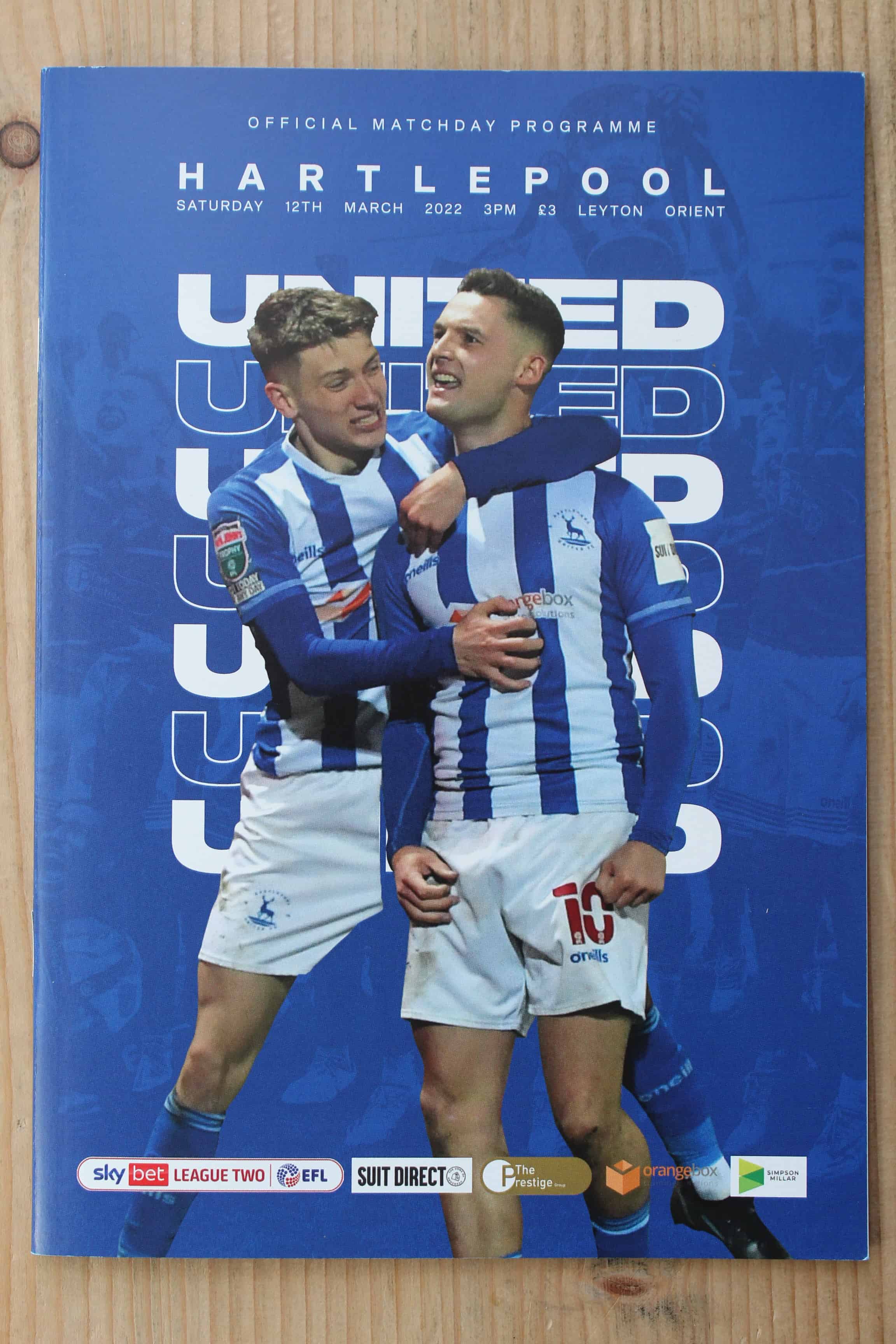 Hartlepool United v Leyton Orient FC