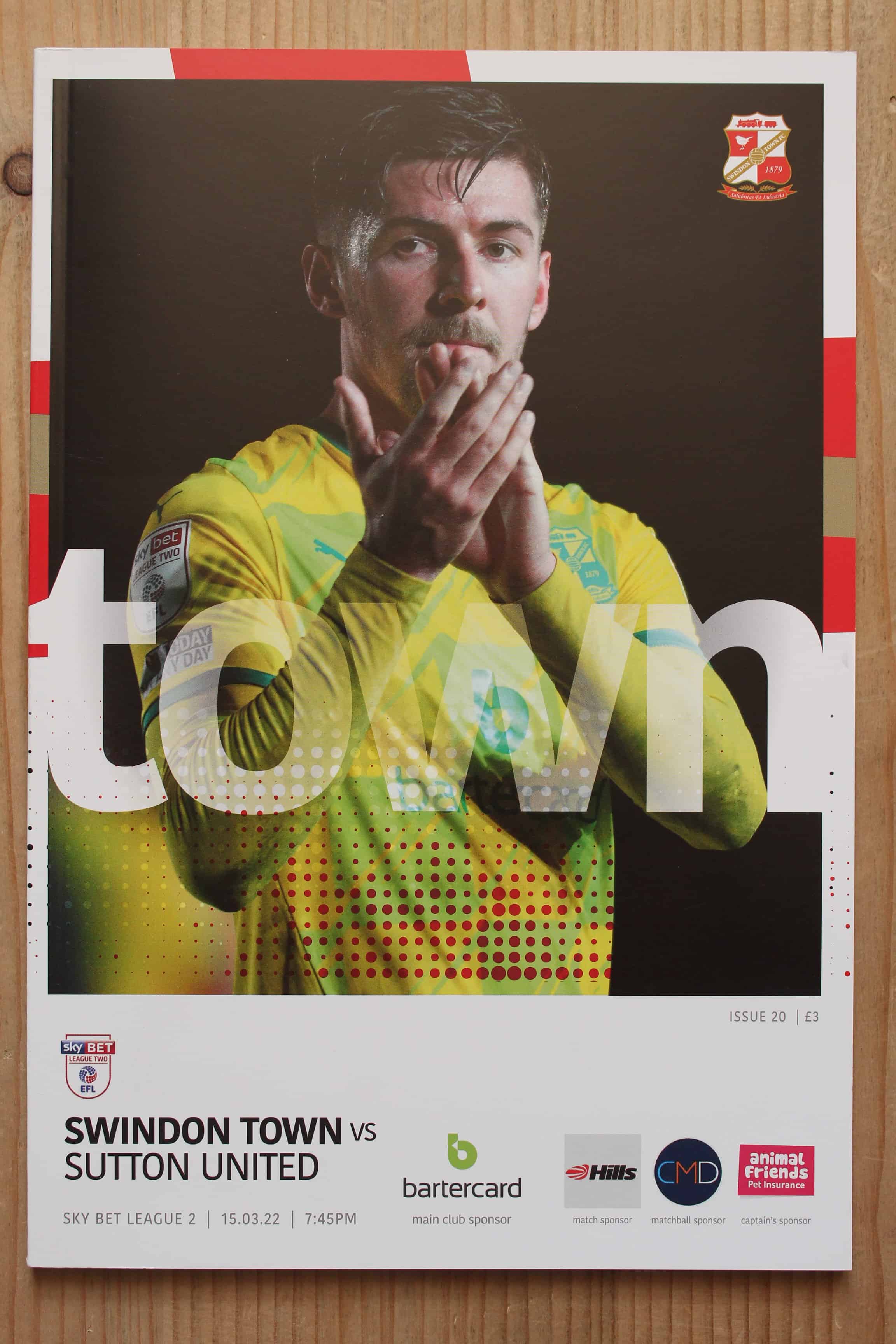 Swindon Town FC v Sutton United