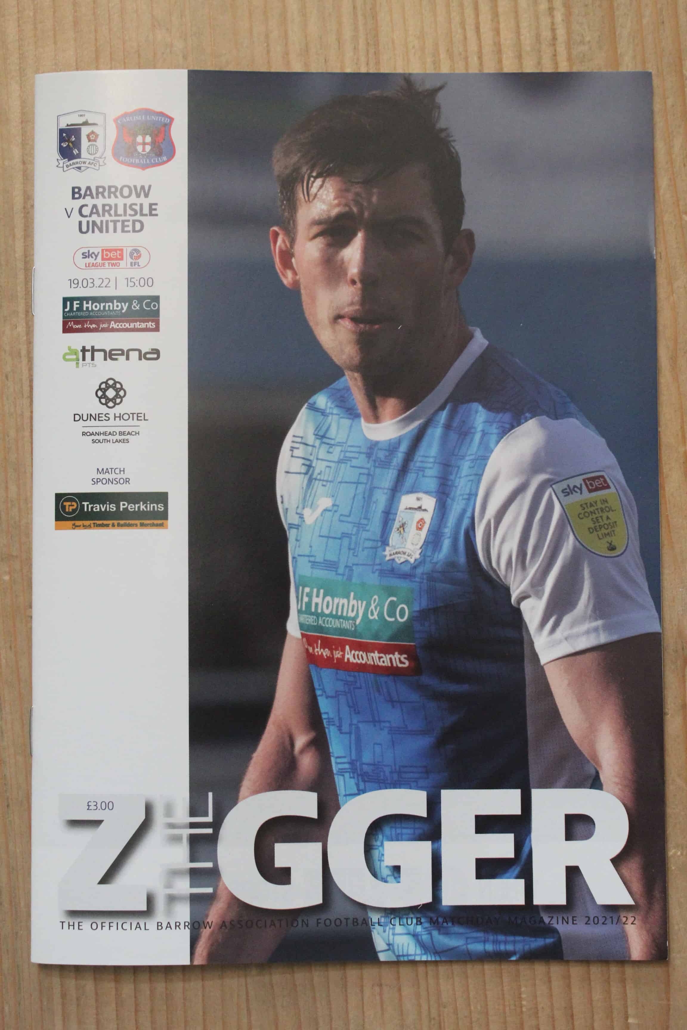 Barrow AFC v Carlisle United FC