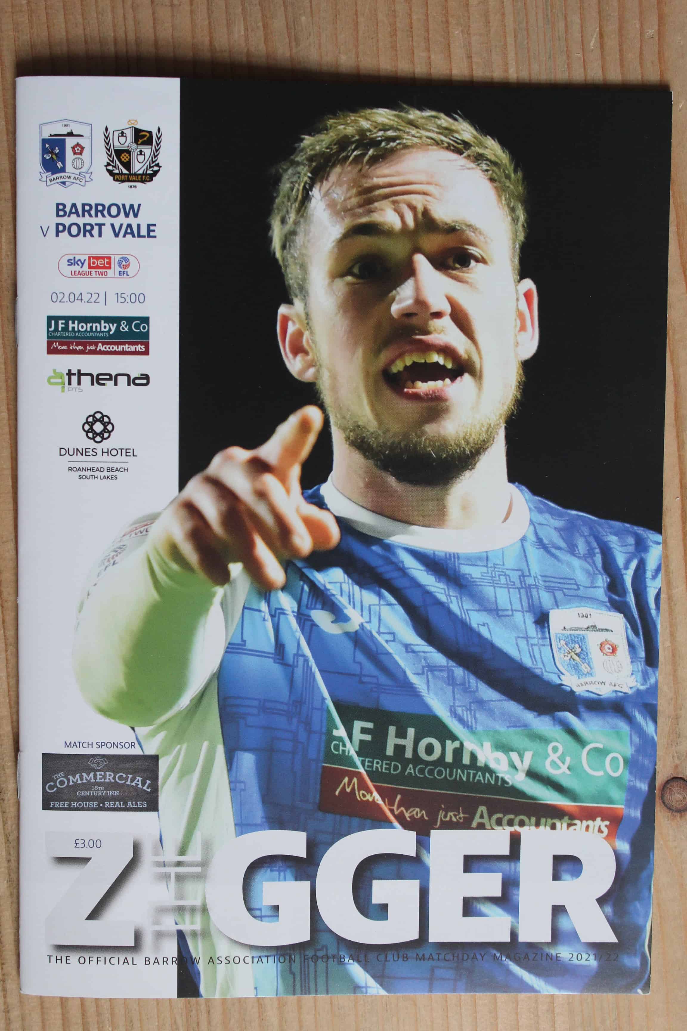 Barrow AFC v Port Vale FC