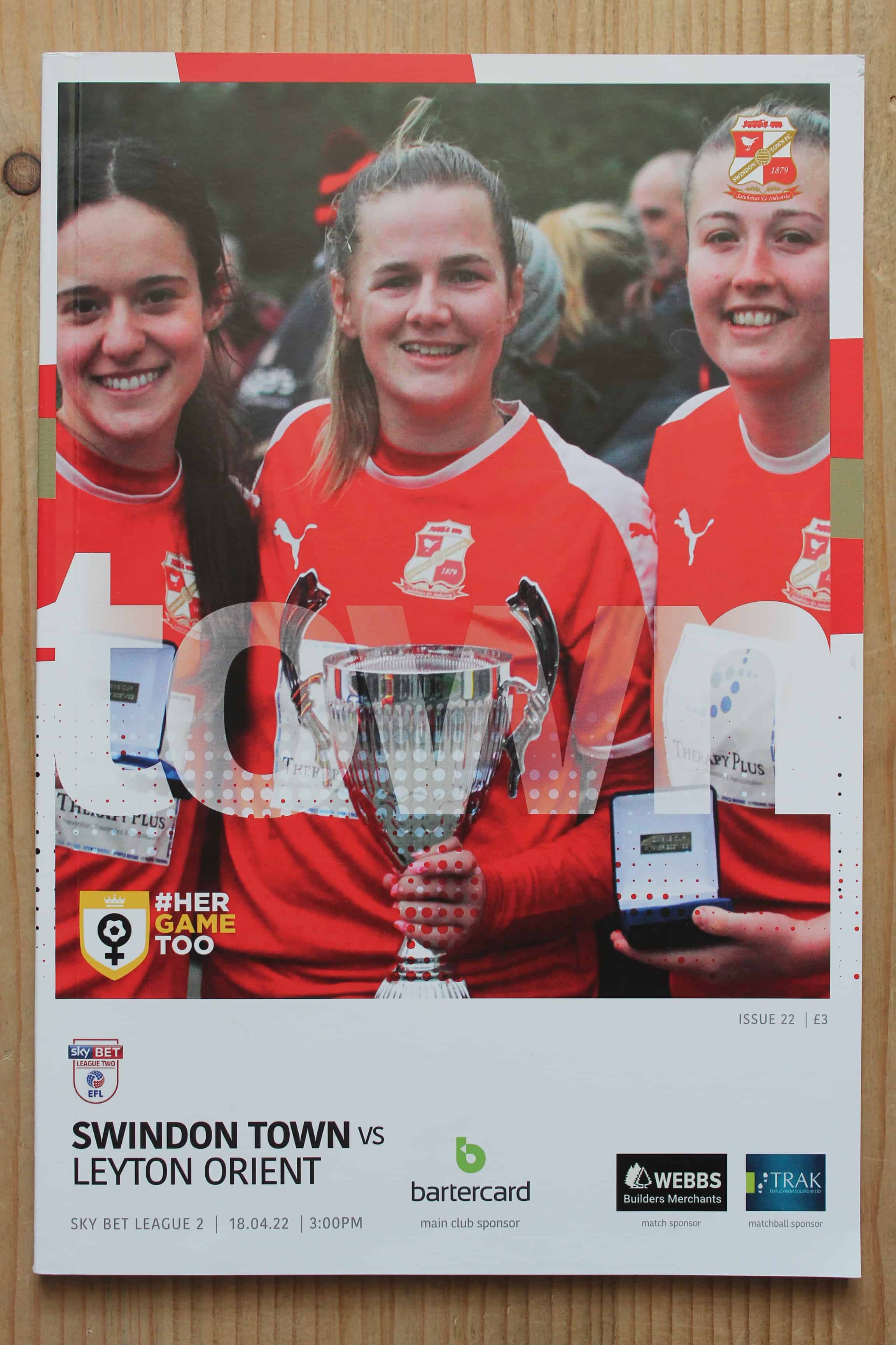 Swindon Town FC v Leyton Orient FC