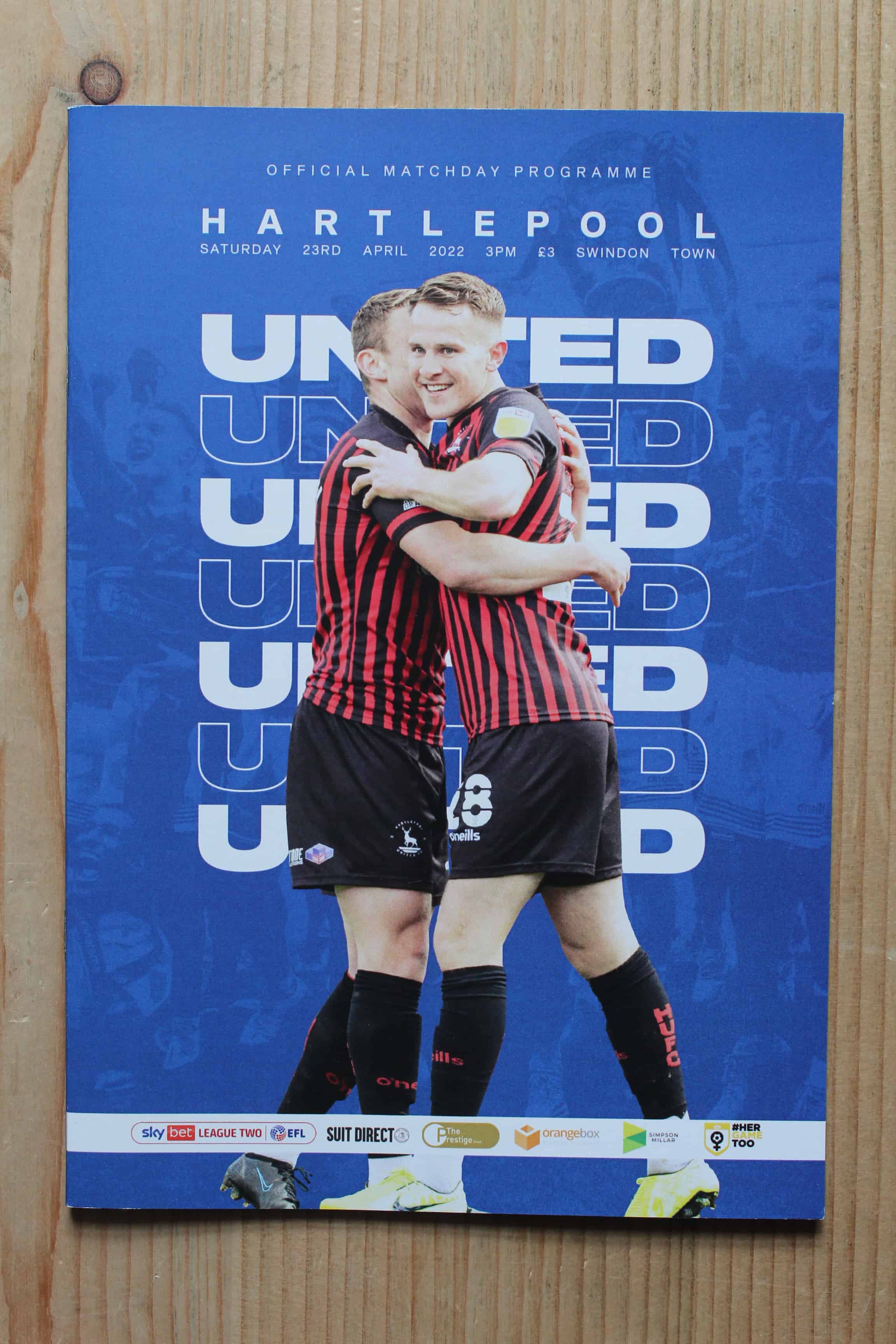 Hartlepool United v Swindon Town FC