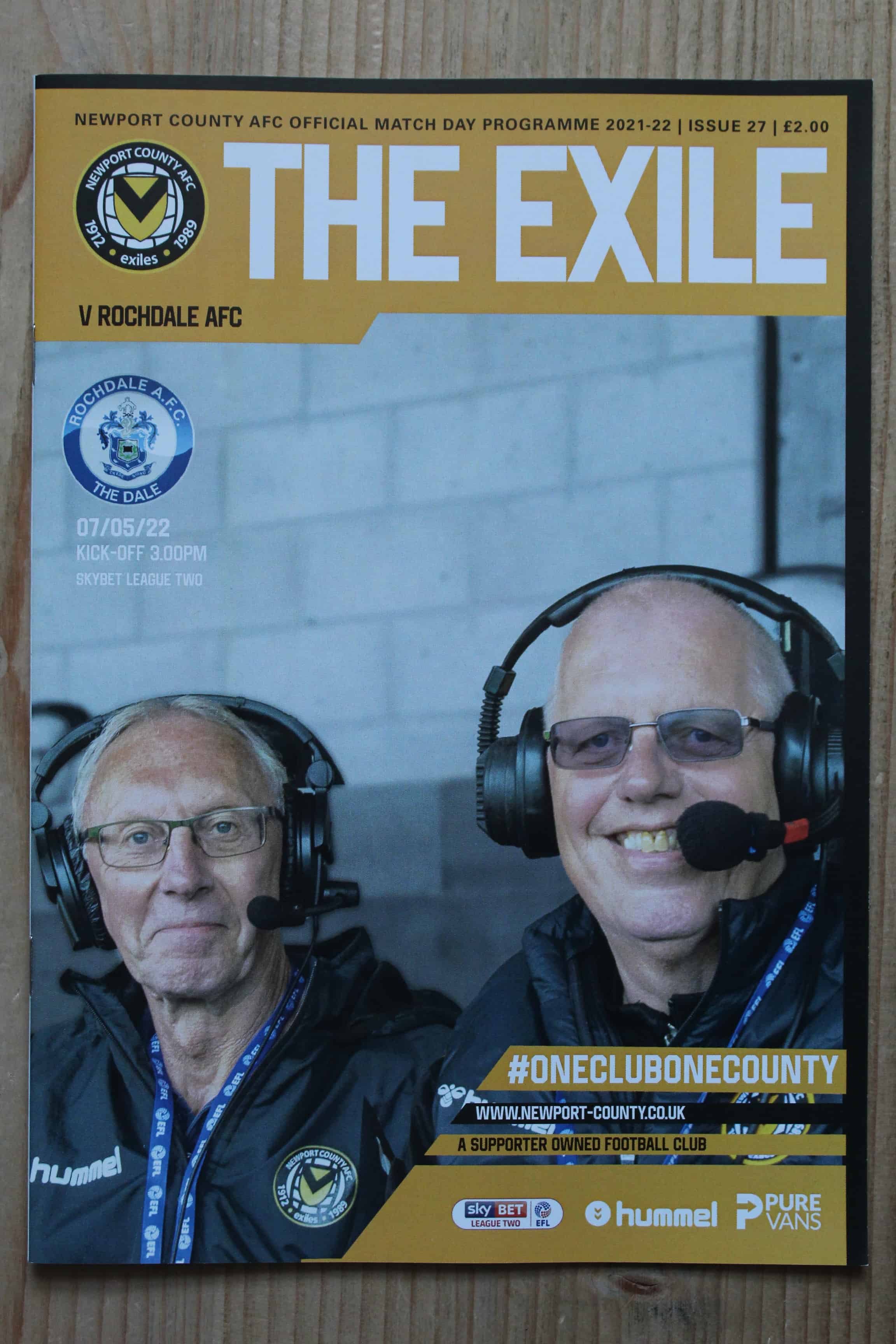 Newport County AFC v Rochdale FC