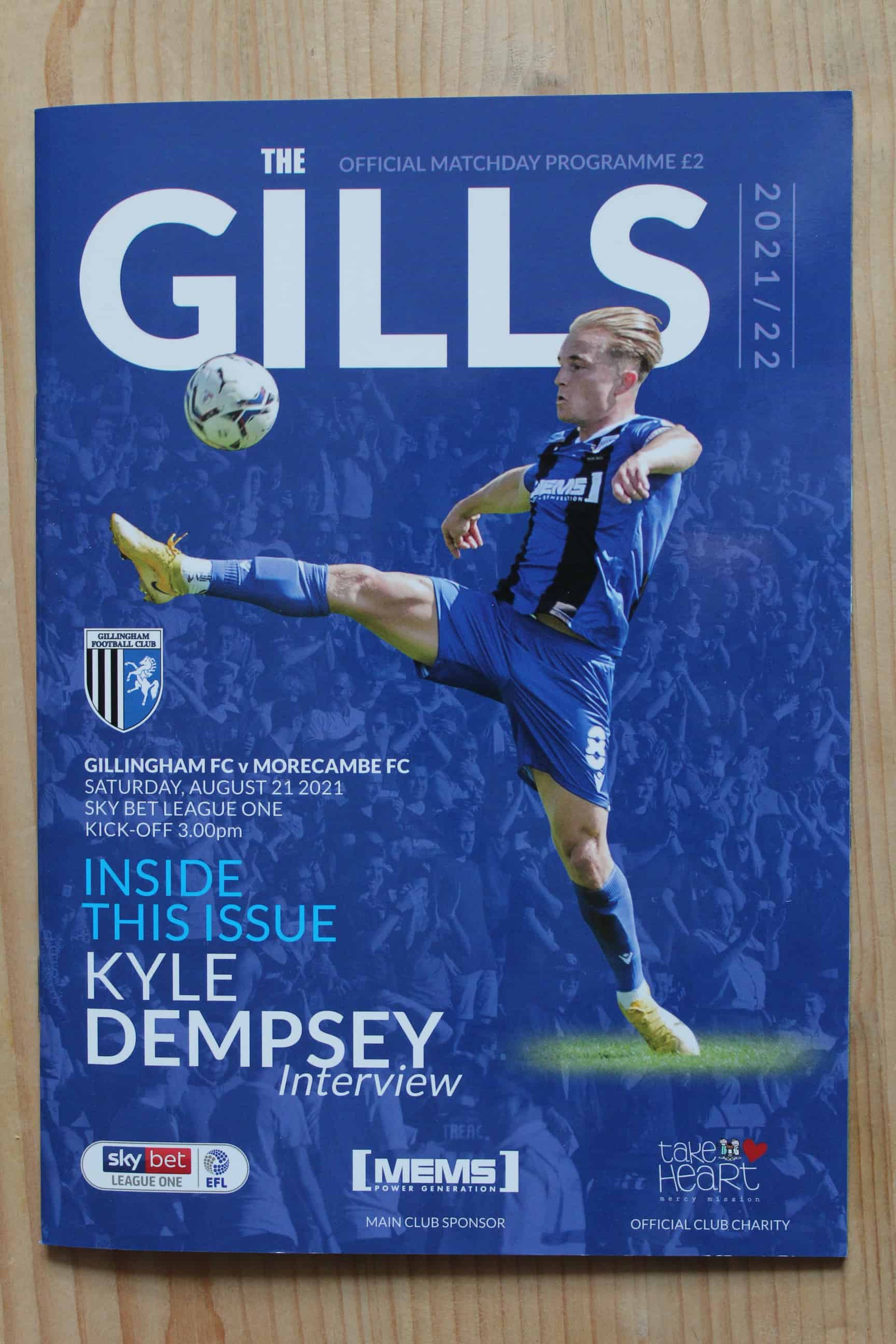 Gillingham FC v Morecambe FC