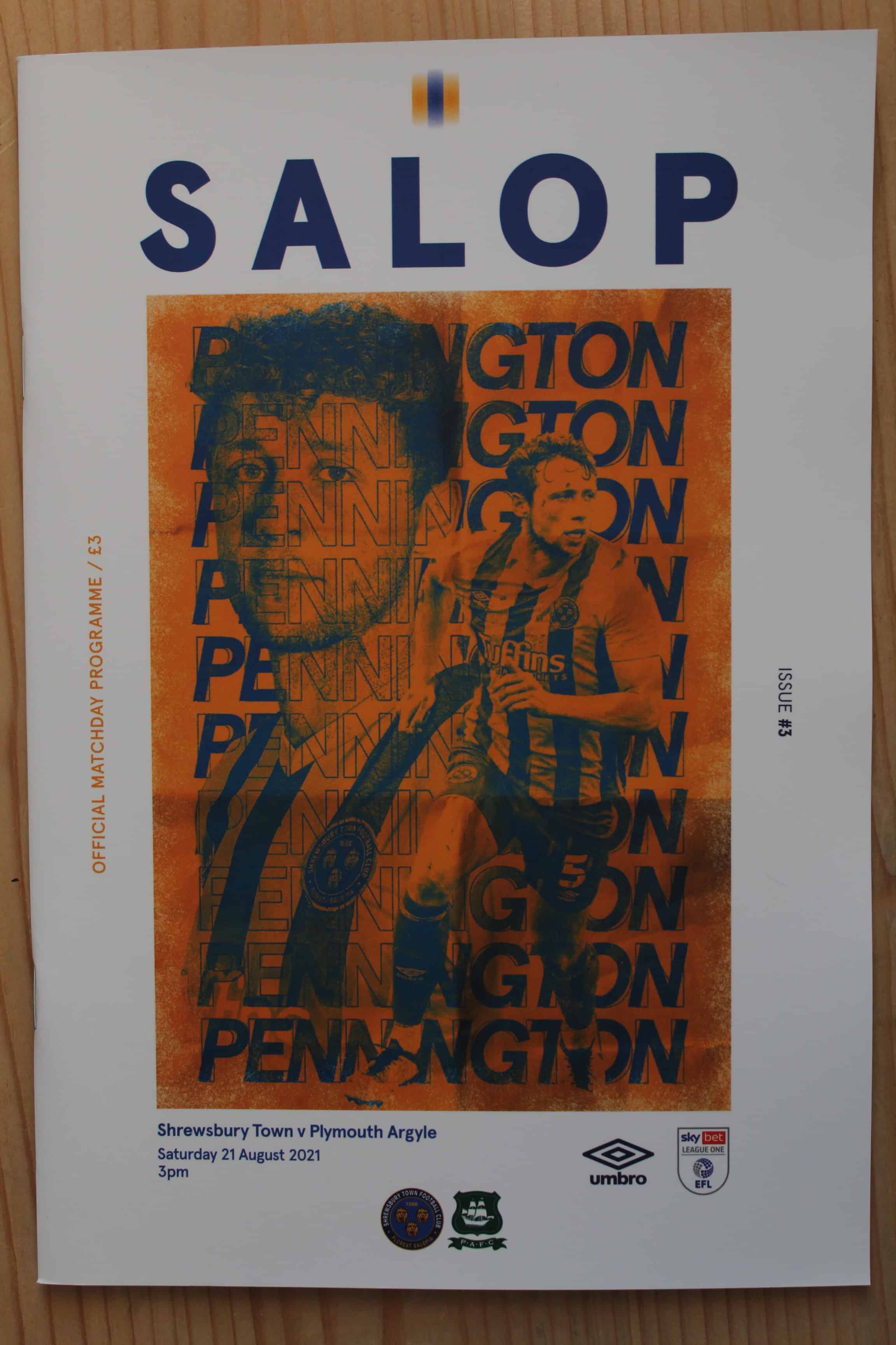 Shrewsbury Town FC v Plymouth Argyle FC