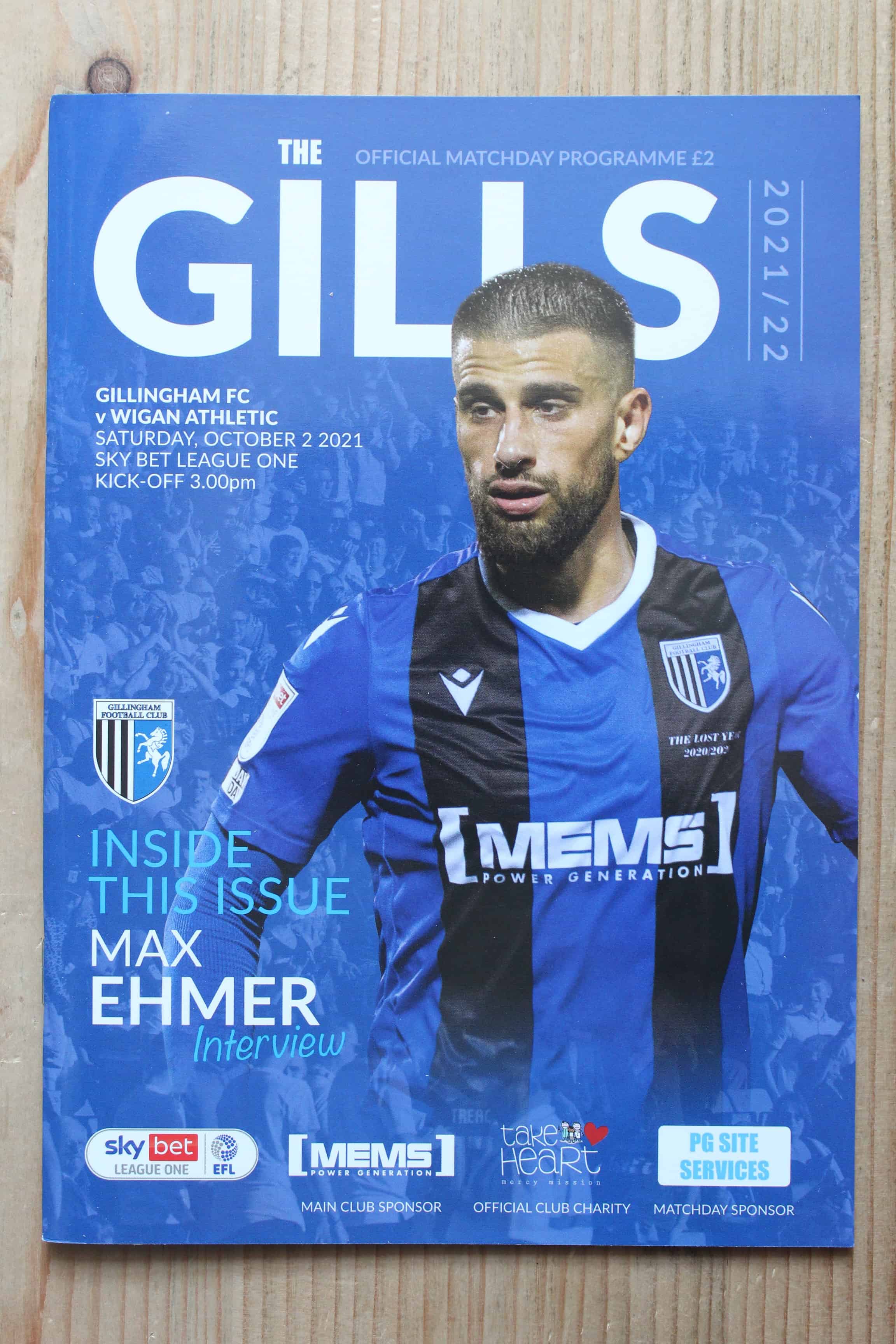 Gillingham FC v Wigan Athletic FC