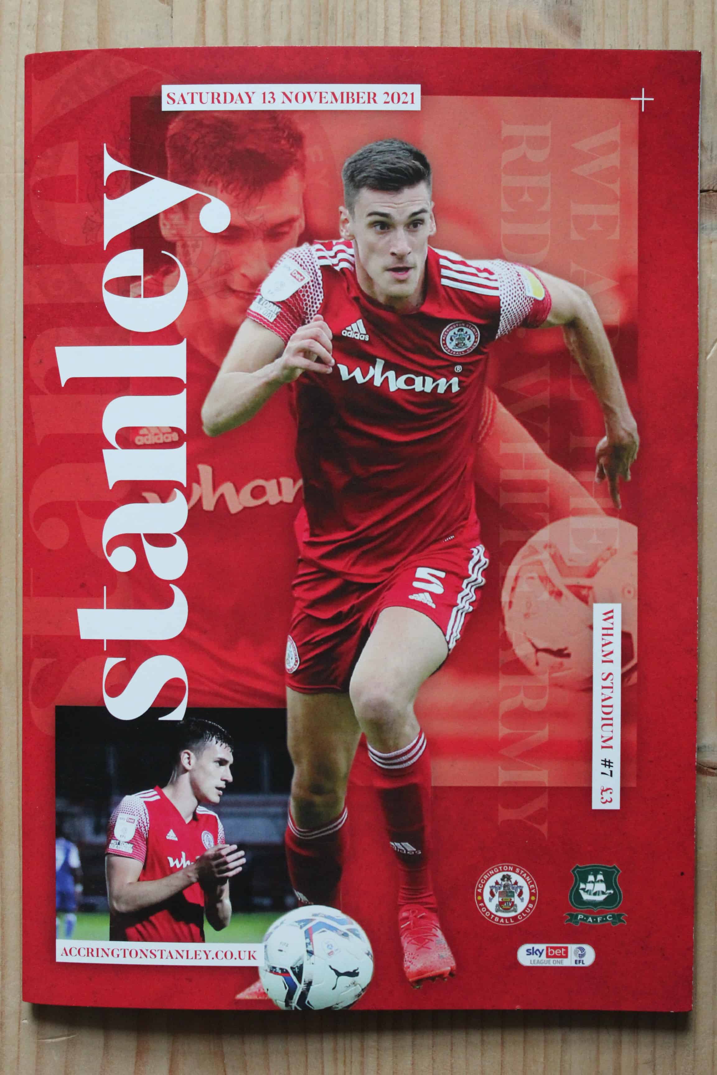 Accrington Stanley FC v Plymouth Argyle FC