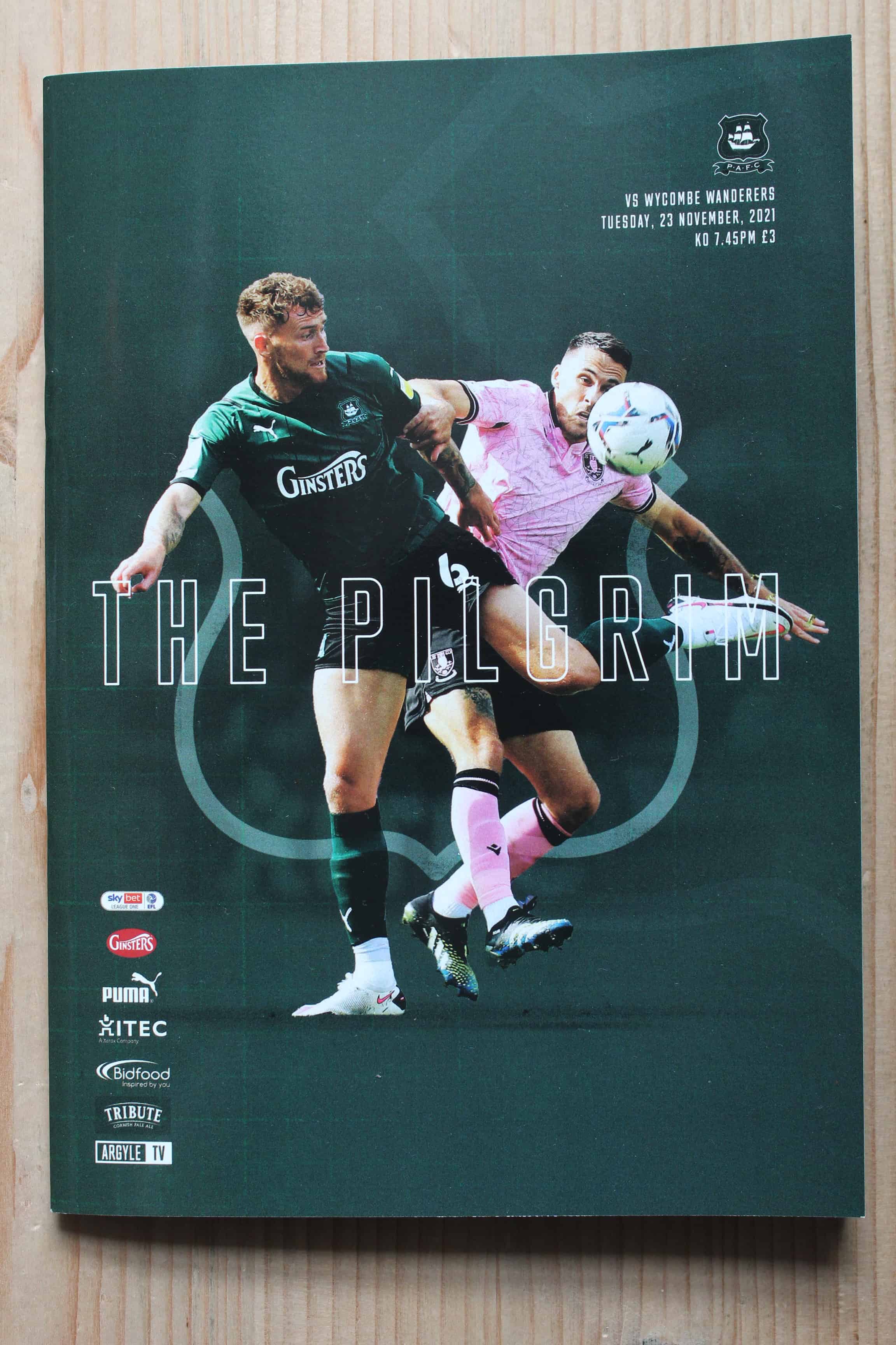 Plymouth Argyle FC v Wycombe Wanderers FC
