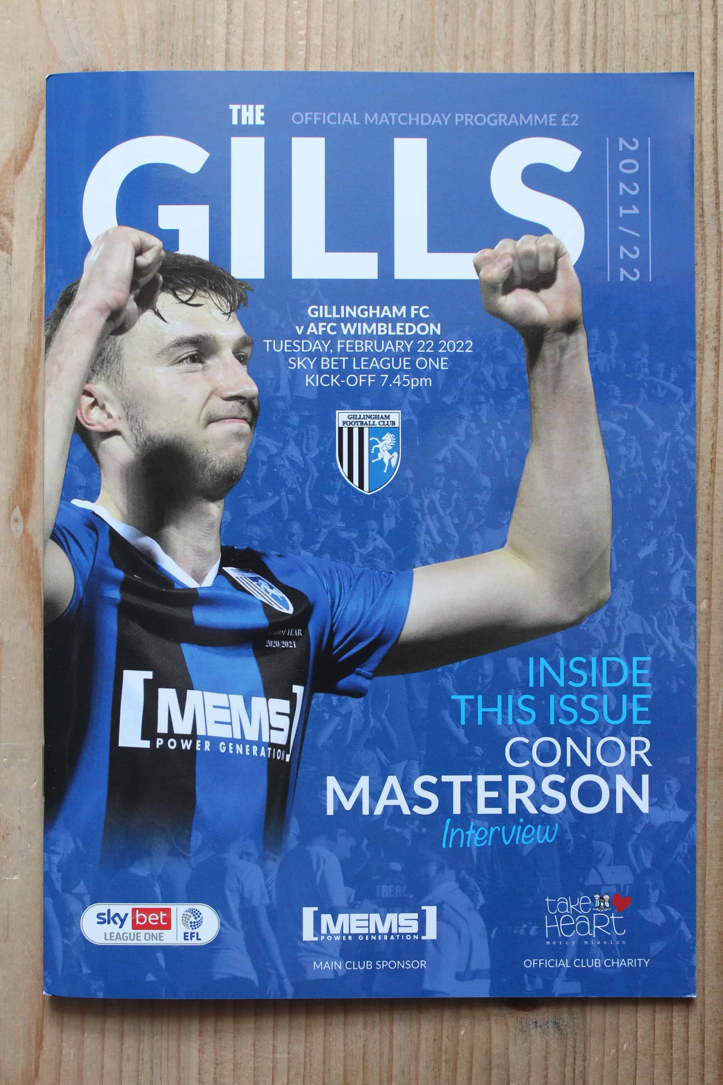 Gillingham FC v AFC Wimbledon FC