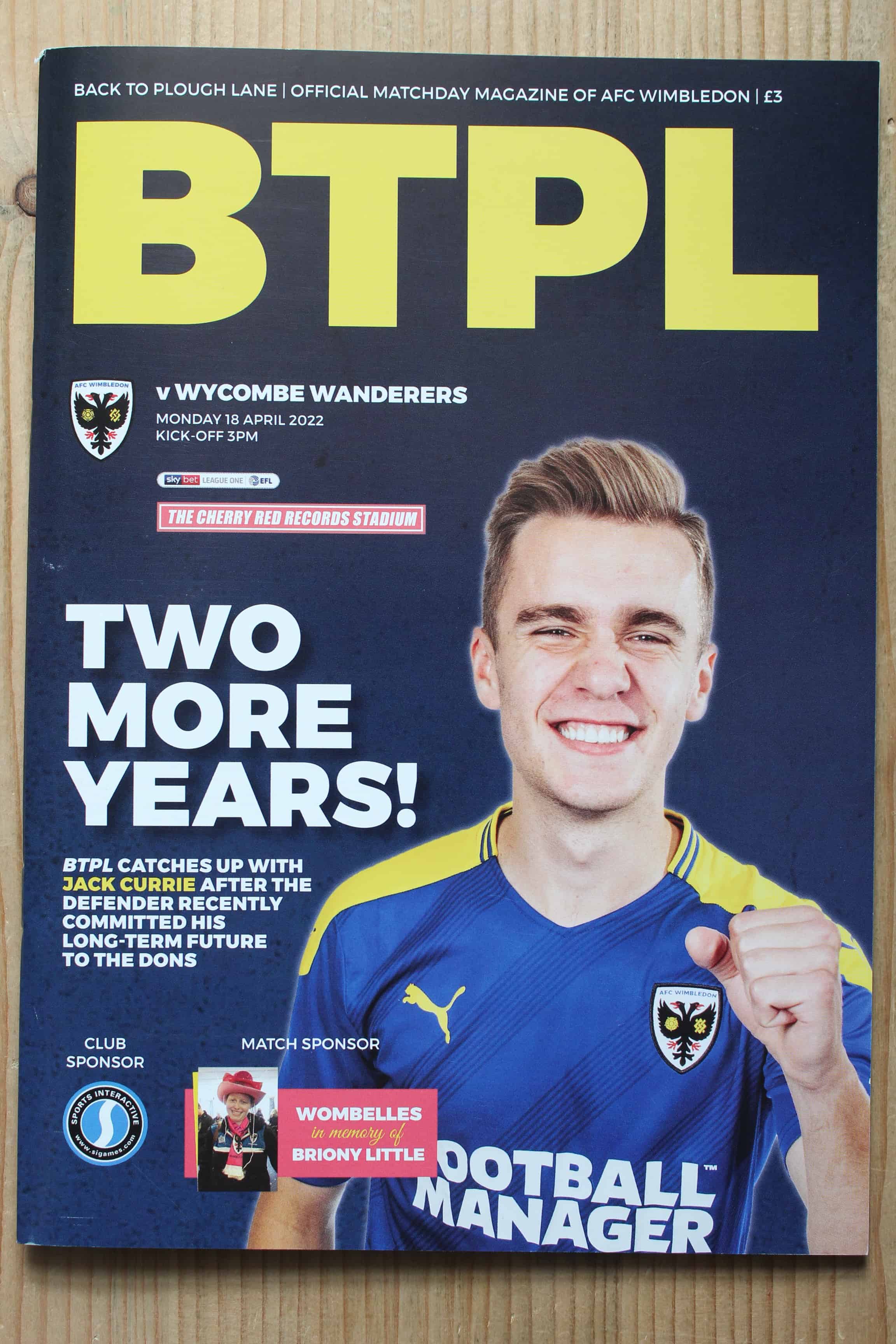 AFC Wimbledon FC v Wycombe Wanderers FC