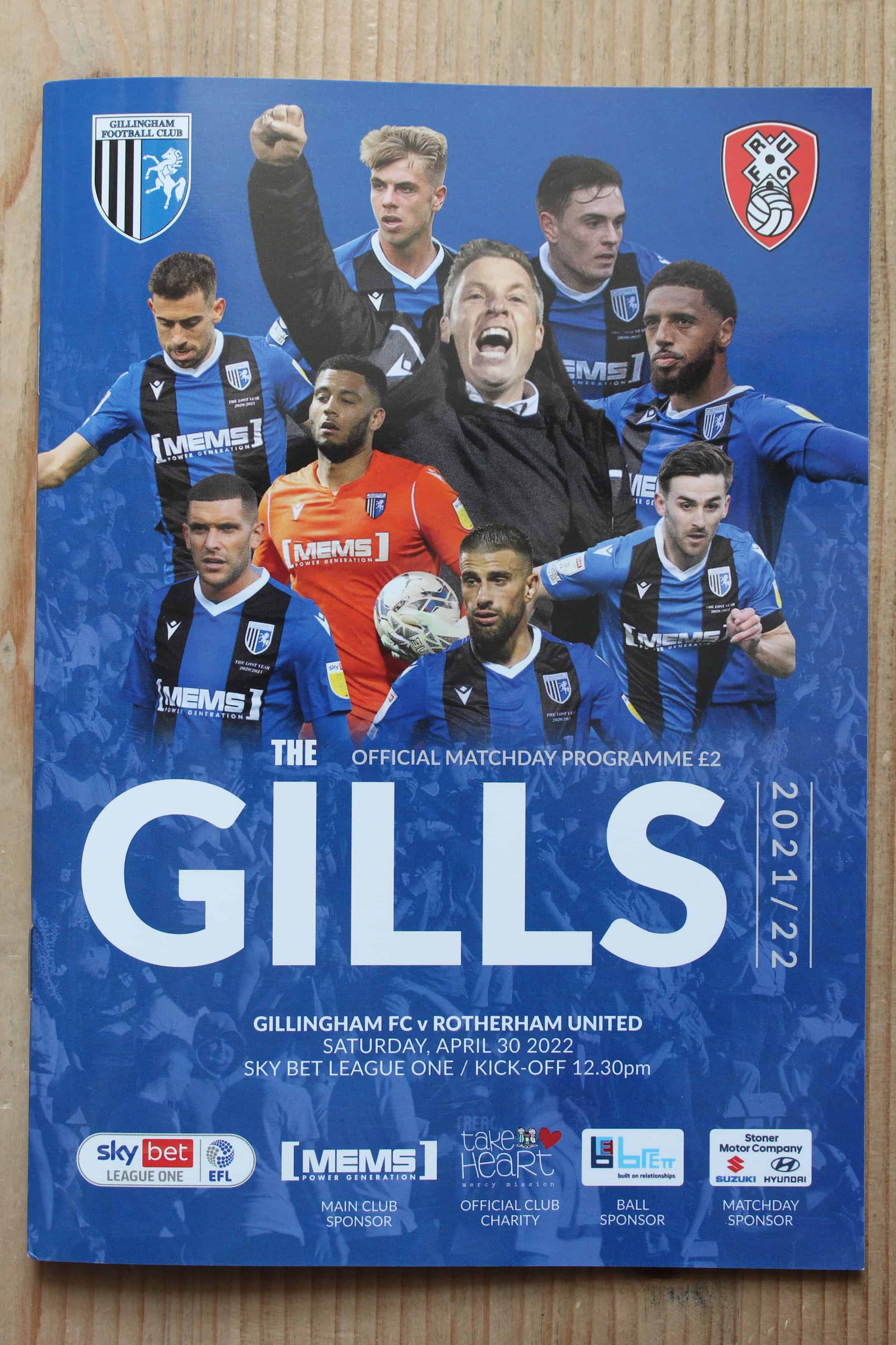 Gillingham FC v Rotherham United FC