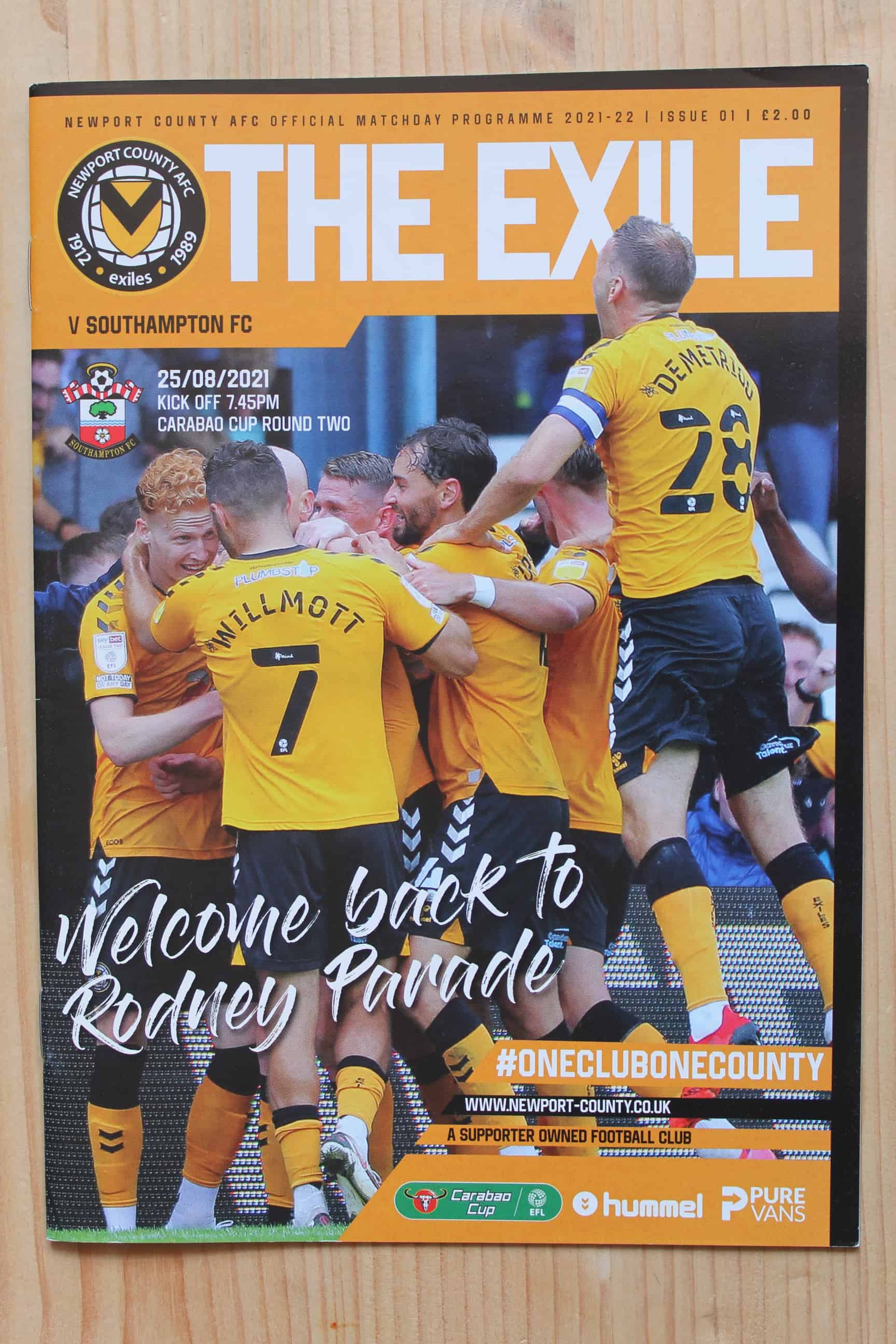 Newport County AFC v Southampton FC