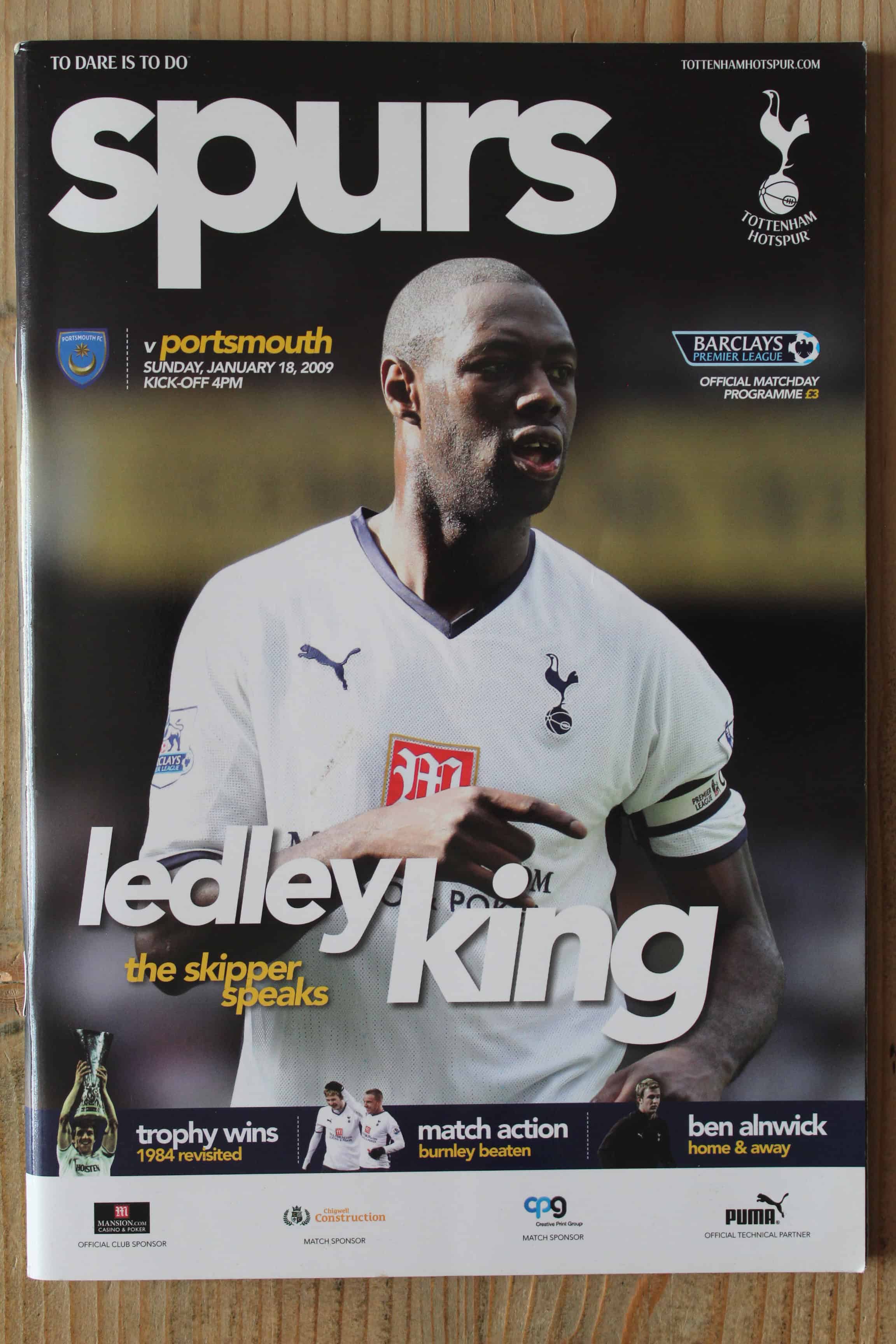 Tottenham Hotspur FC v Portsmouth FC